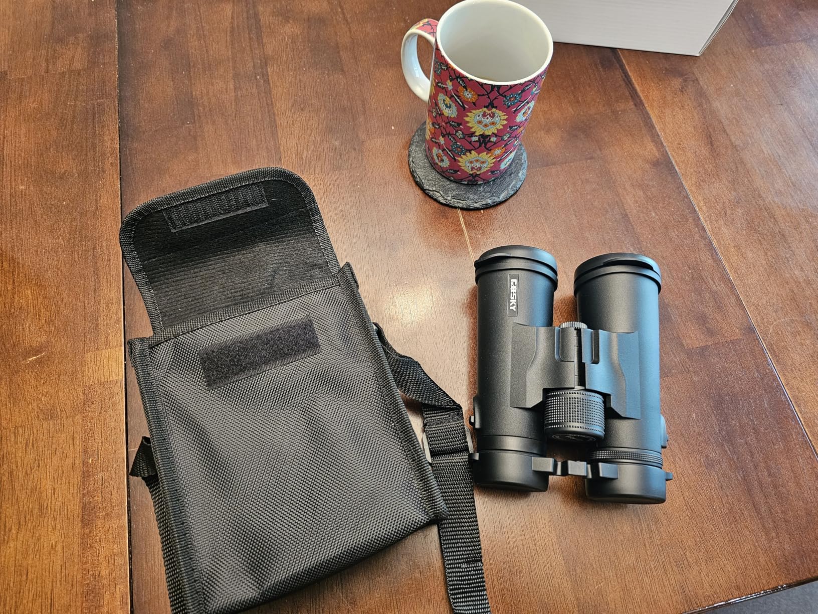 Gosky 10X42 HD Binoculars for Adults with Phone Adapter, High Power Binoculars with BAK4 Prism and FMC Lens, Waterproof Binocular for Bird Watching Hunting Traveling Outdoor Sports customer photo 2