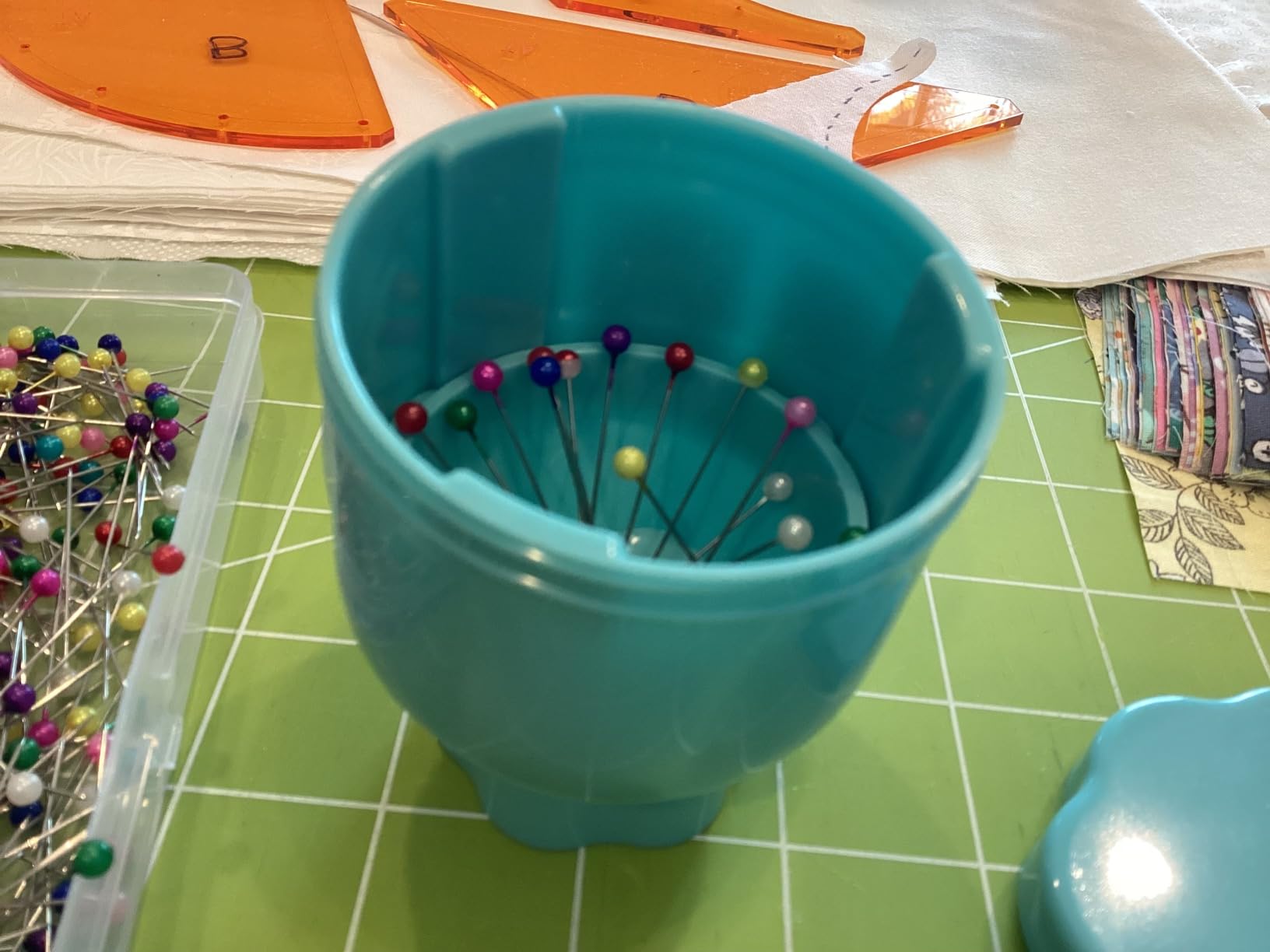 Magnetic Pin Cup Large Bohemian Blue customer photo 2