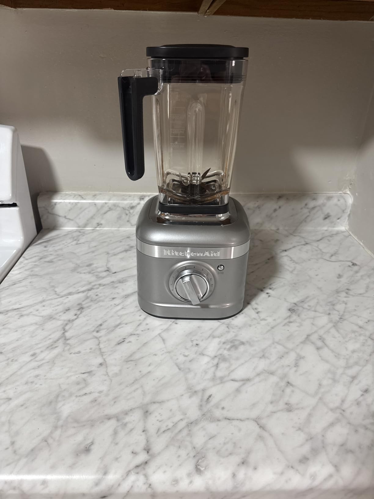 KitchenAid K400 Variable Speed Blender with Tamper - KSB4028 - Contour Silver customer photo 1