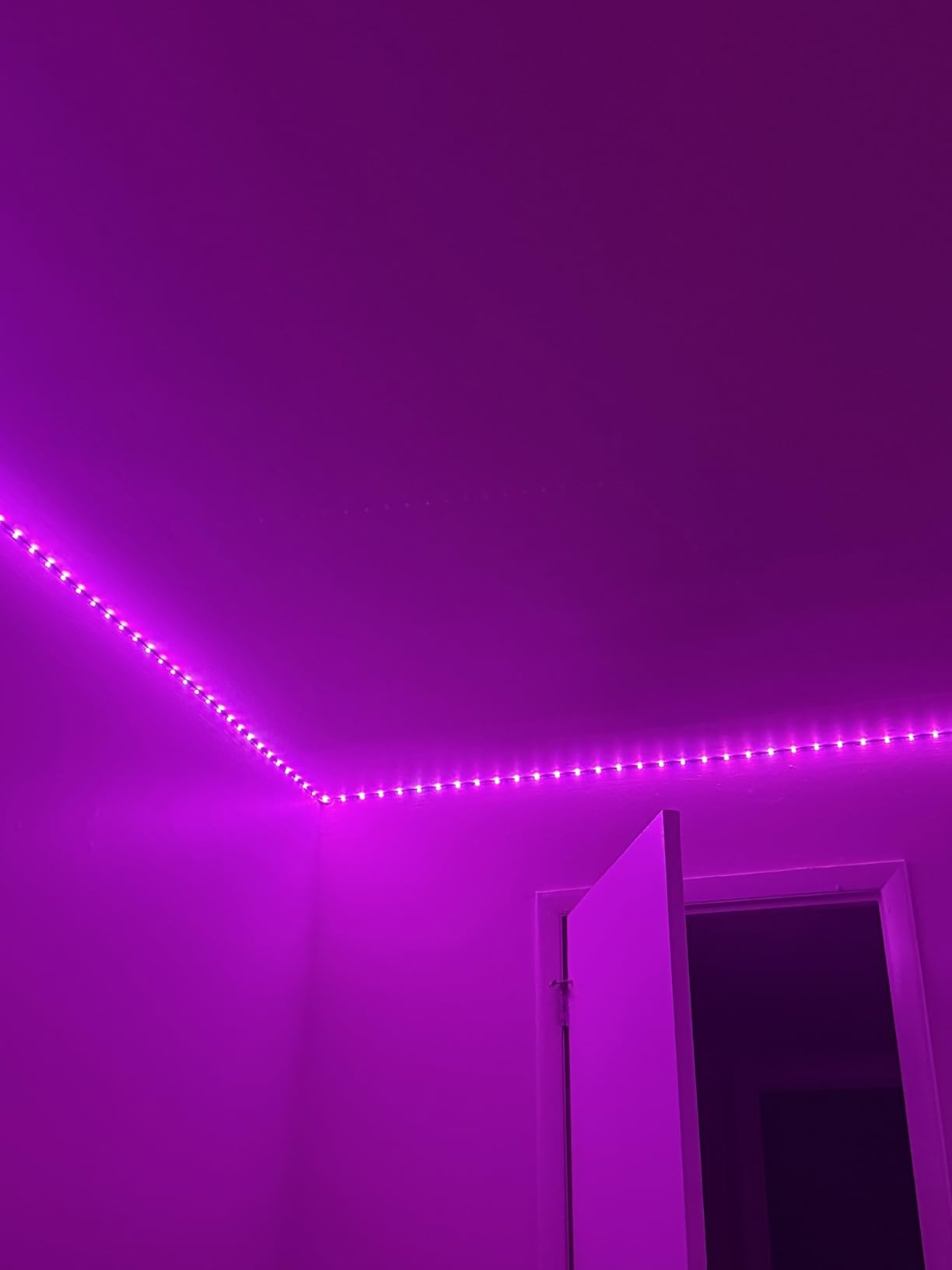 Govee 100ft RGBIC LED Strip Lights, Smart LED Lights Work with Alexa and Google Assistant, WiFi App Control Segmented DIY Multiple Colors (2 x 50ft) customer photo 1