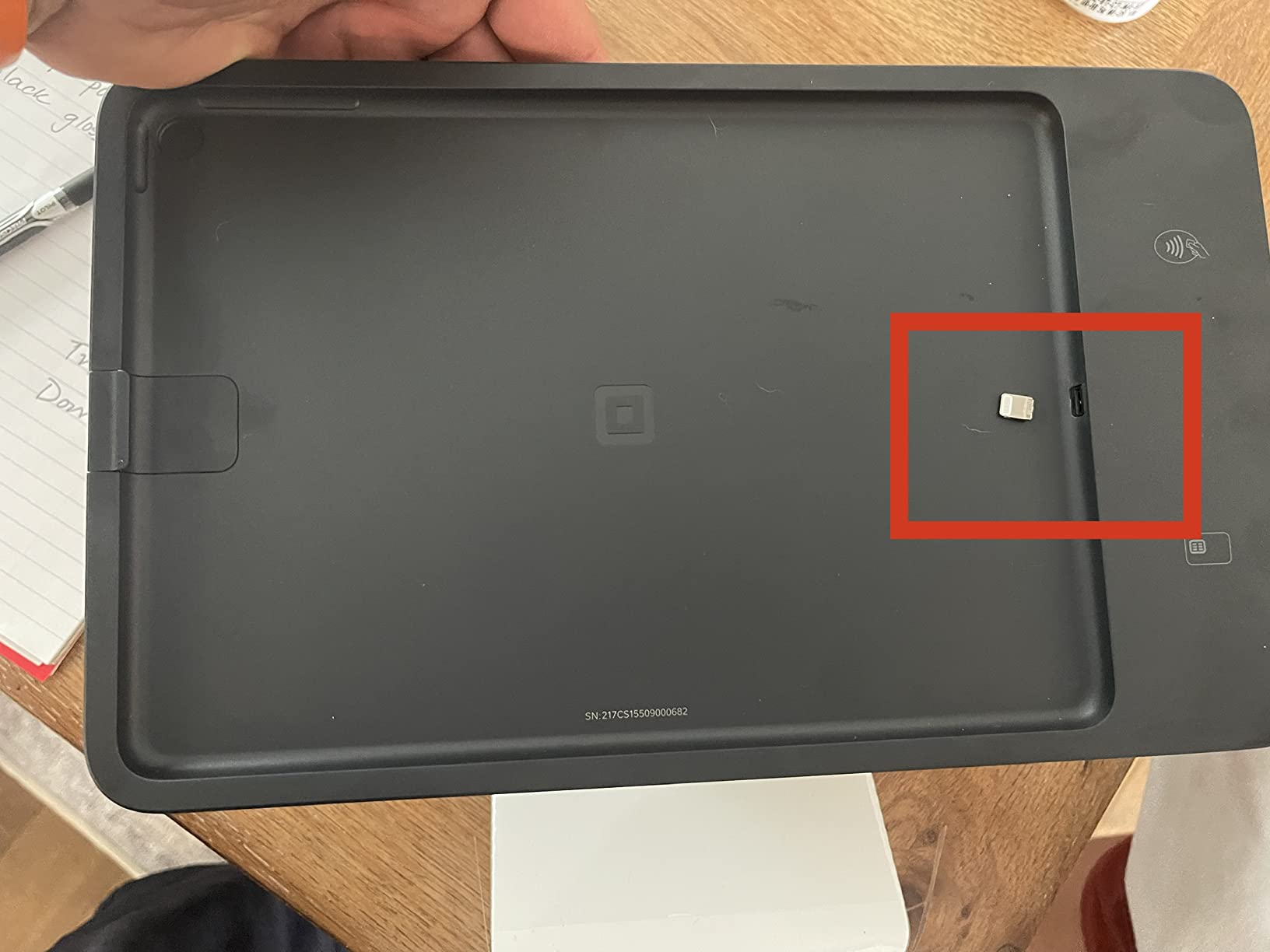 Square POS Stand for iPad (2nd gen, Lightning Connector) customer photo 1