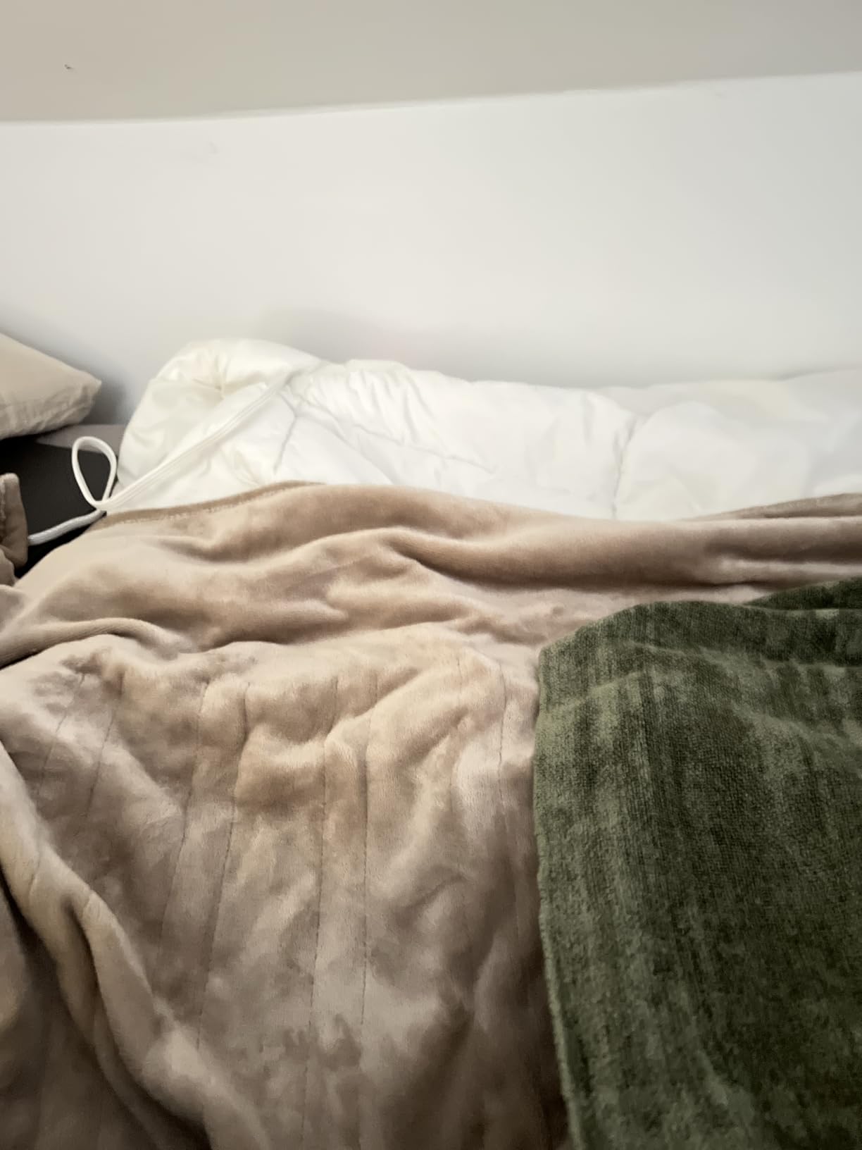Tefici Electric Heated Blanket Throw, Super Cozy Soft 2-Layer Flannel 50
