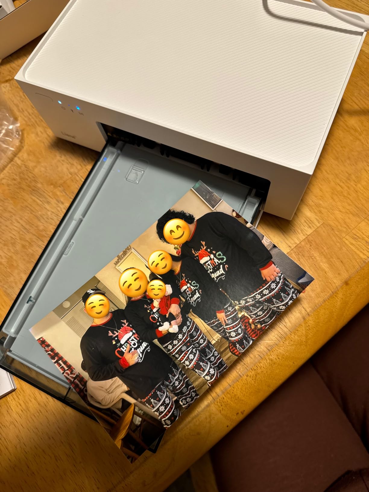 Liene M100 4x6 Photo Printer, Phone Printer 100 Sheets and 3 Cartridges, Full-Color Photo, Portable Instant Photo Printer for iPhone Android, Thermal Dye Sublimation, Wi-Fi Picture Printer 100 Papers customer photo 2
