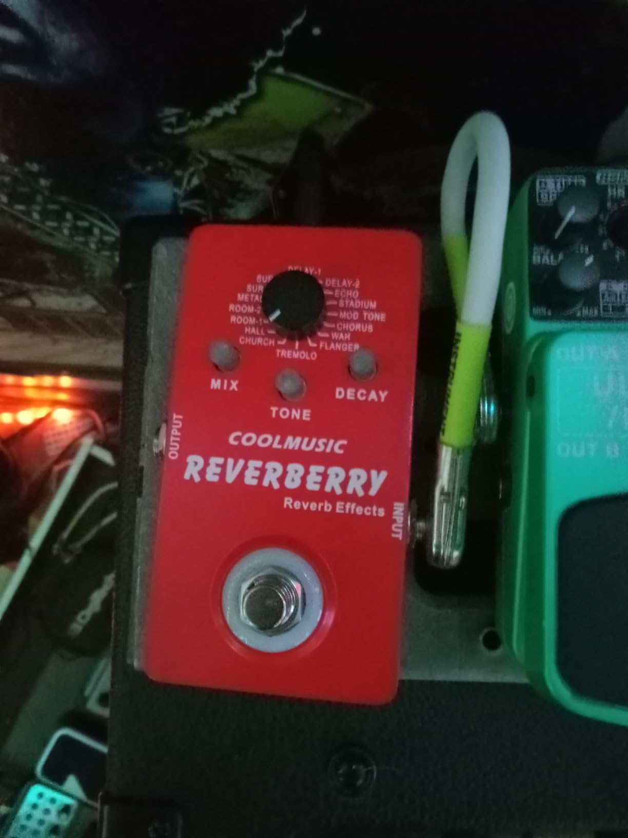 Coolmusic Multi Effects Pedal Digital Guitar Pedal with 16 Effects True Bypass customer photo 1