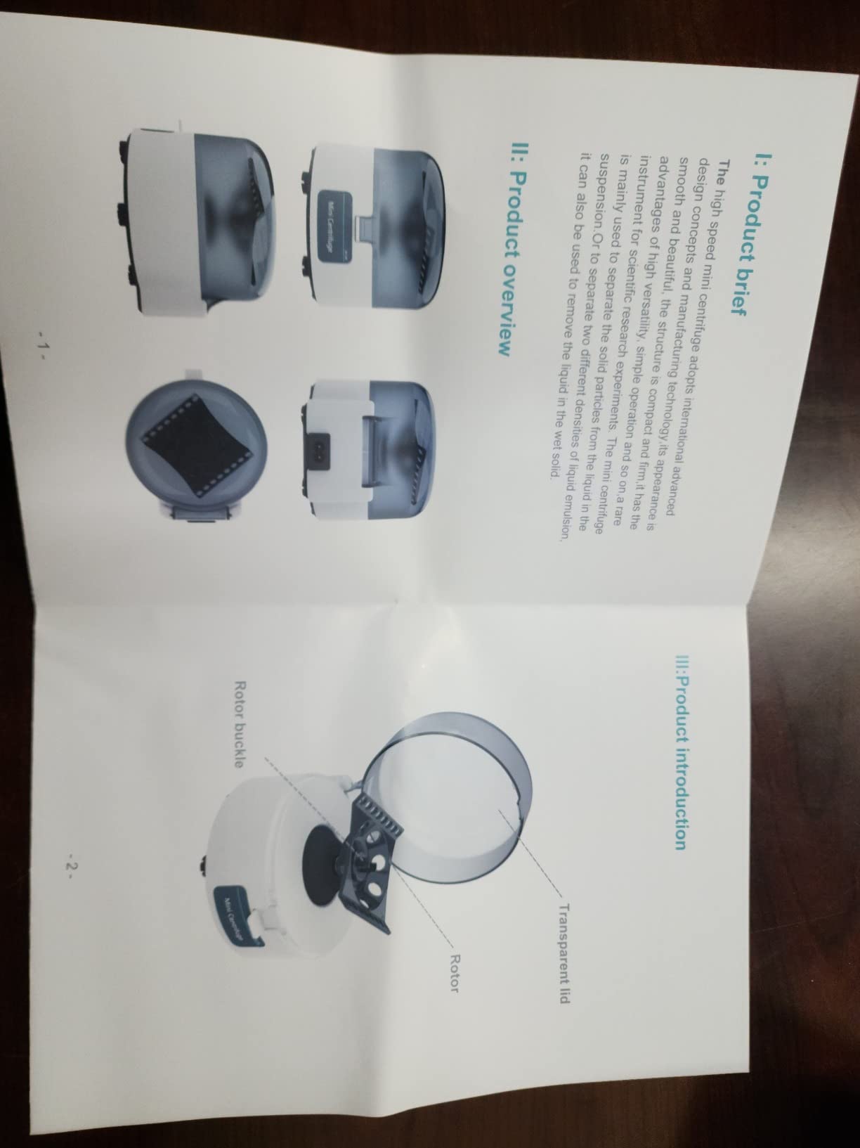 LAB FISH Mini Centrifuge Machine 4000 RPM, 980 xg RCF, Lab Benchtop Microcentrifuge W/ 2-in1 Rotor for 0.2/1.5/2ml Capacity Scientific Test Tubes customer photo 1