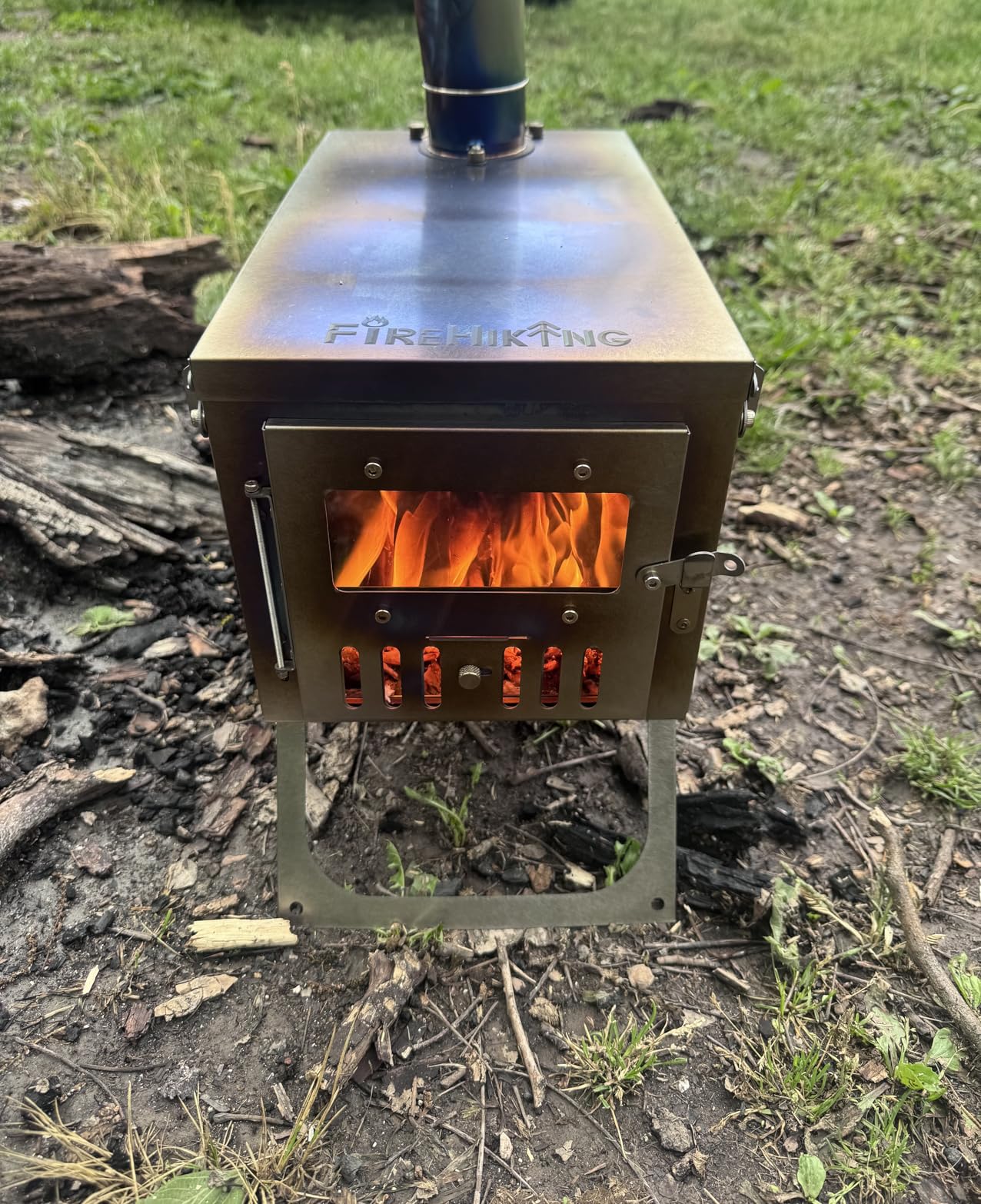 FireHiking Titanium Stove Camping Tent Burning Stove Foldable Ultralight customer photo 2