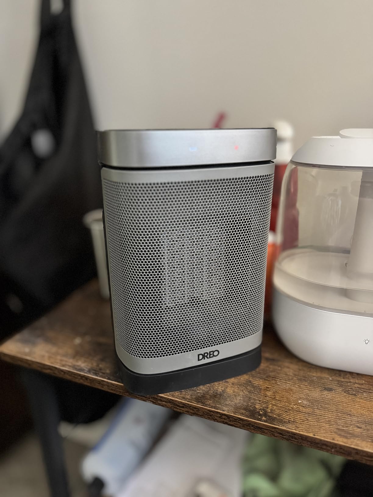DREO Atom One Space Heater with Remote, 70 Degree Oscillating Electric Heaters with Digital Thermostat, 1500W PTC Ceramic Heater, 12h Timer, Quiet Safety Heating, Portable Heater for Home Office customer photo 1