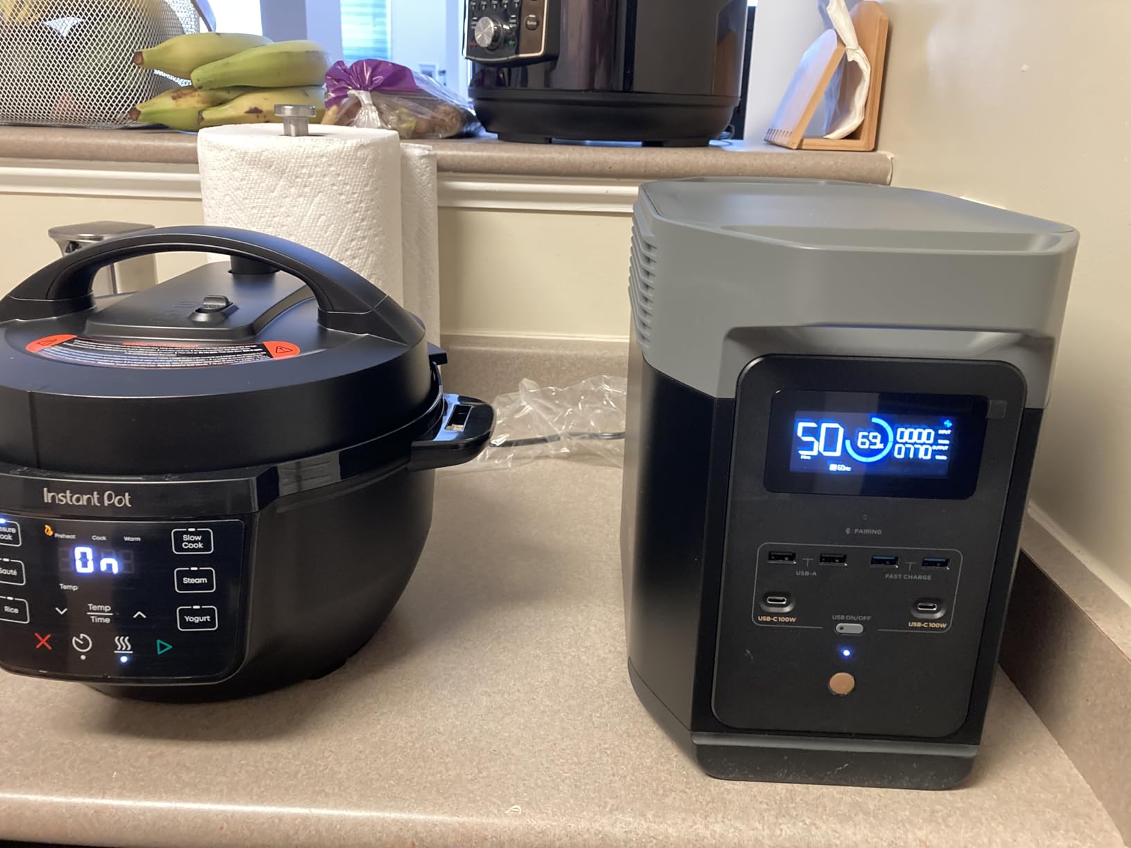Instant Pot 6QT RIO 7-in-1 Multi-Cooker, Pressure Cooker, Slow cook, Saute, Steam, Rice Maker, Yogurt, & Warmer, Black, 6 Quarts customer photo 1