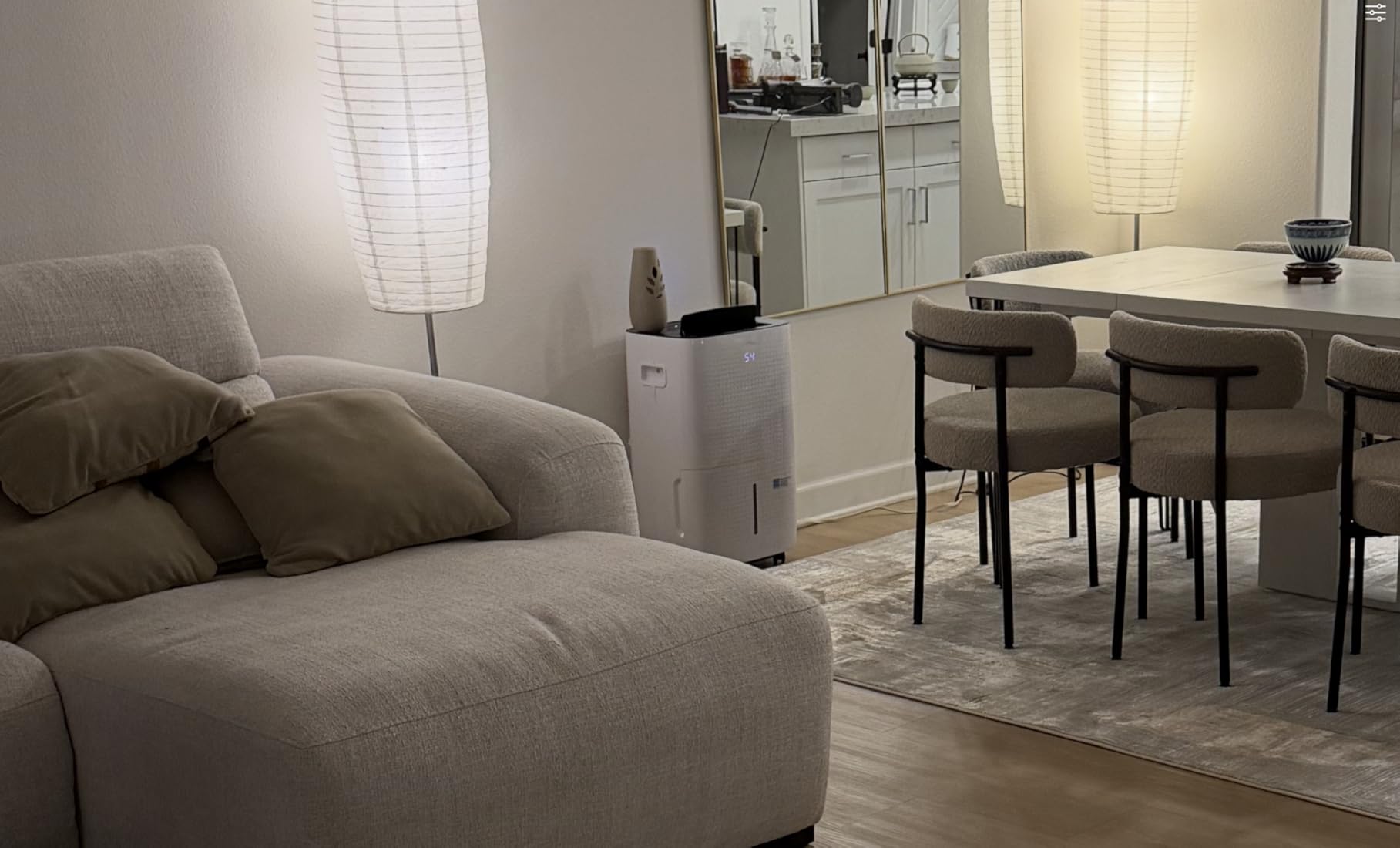 Waykar 80 Pints Energy Star Dehumidifier for Spaces up to 5,000 Sq. Ft at Home, in Basements and Large Rooms with Drain Hose and 1.14 Gallons Water Tank customer photo 1