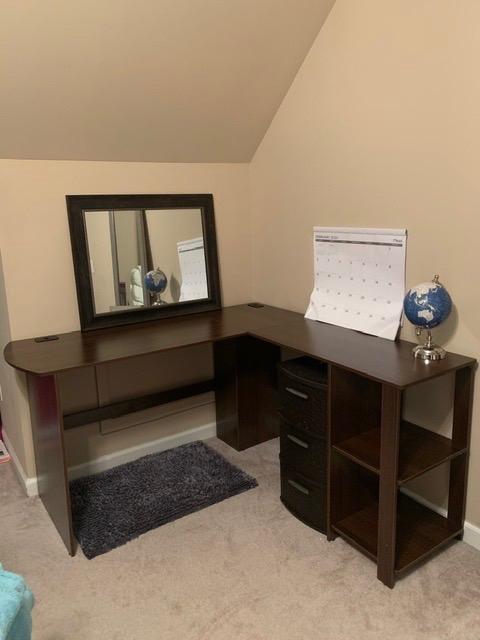 SHW 51 x 51 Inches L-Shaped Home Office Wood Corner Desk with Storage, Black customer photo 1