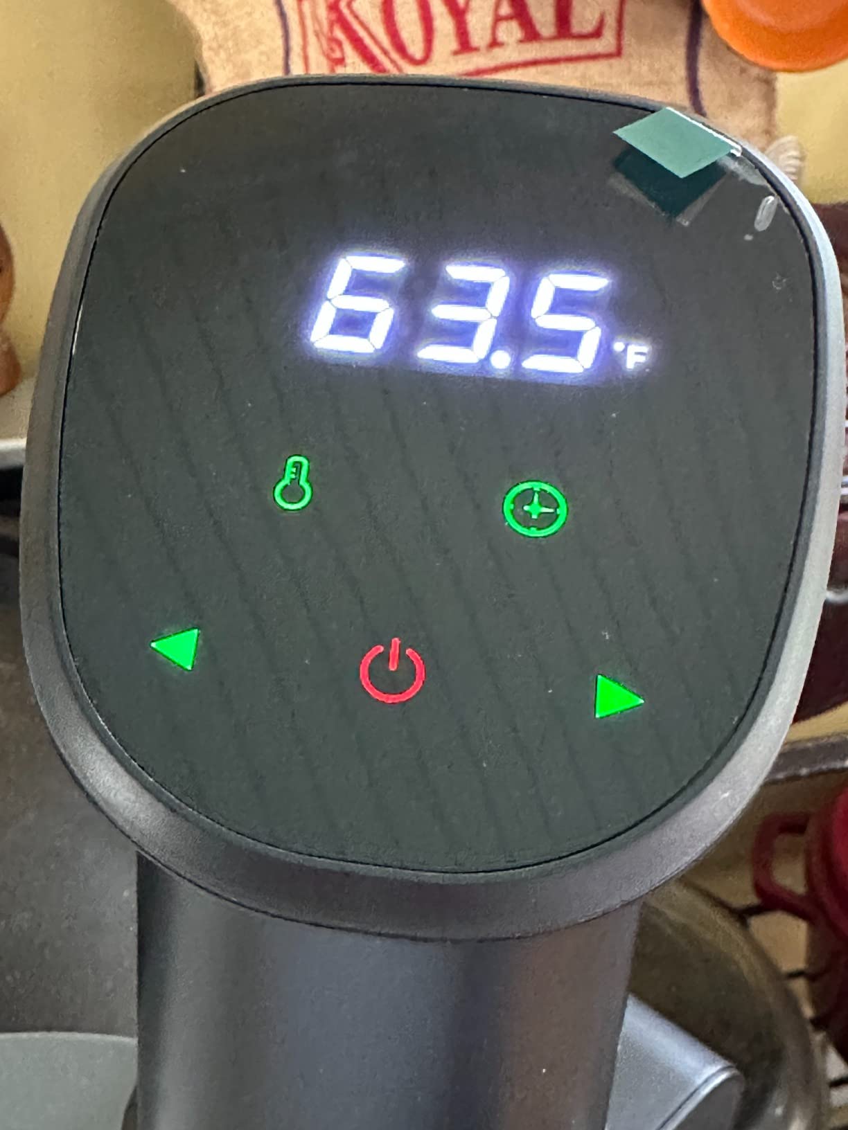 Sous Vide Machine-Suvee Cooker-Rocyis Sous Vide Kit with Lid, Recipes-1000W Fast Heating Immersion Circulator customer photo 1
