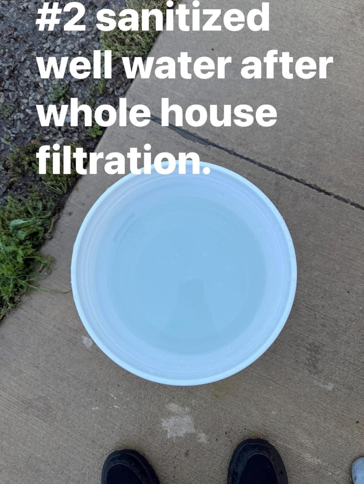 Express Water 3-Stage Whole House Water Filter System, Reduces Heavy Metals, Scale, Chloramine, Chlorine, PFAs, Lead & Arsenic, Free-standing Stainless Steel Frame & 3 Pressure Gauges customer photo 2