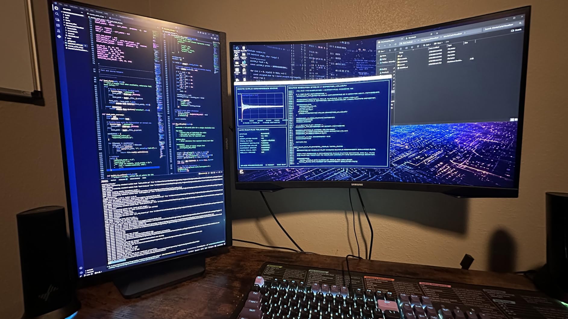 KOORUI 24 Inch Gaming Monitor, 170Hz FHD 1080P VA Display with 3000:1 Contrast, Eye Care, HDMI & VGA, VESA 100x100mm Mountable for Dorm Room, Dual-Screen Setup, PC and Console Gaming customer photo 1