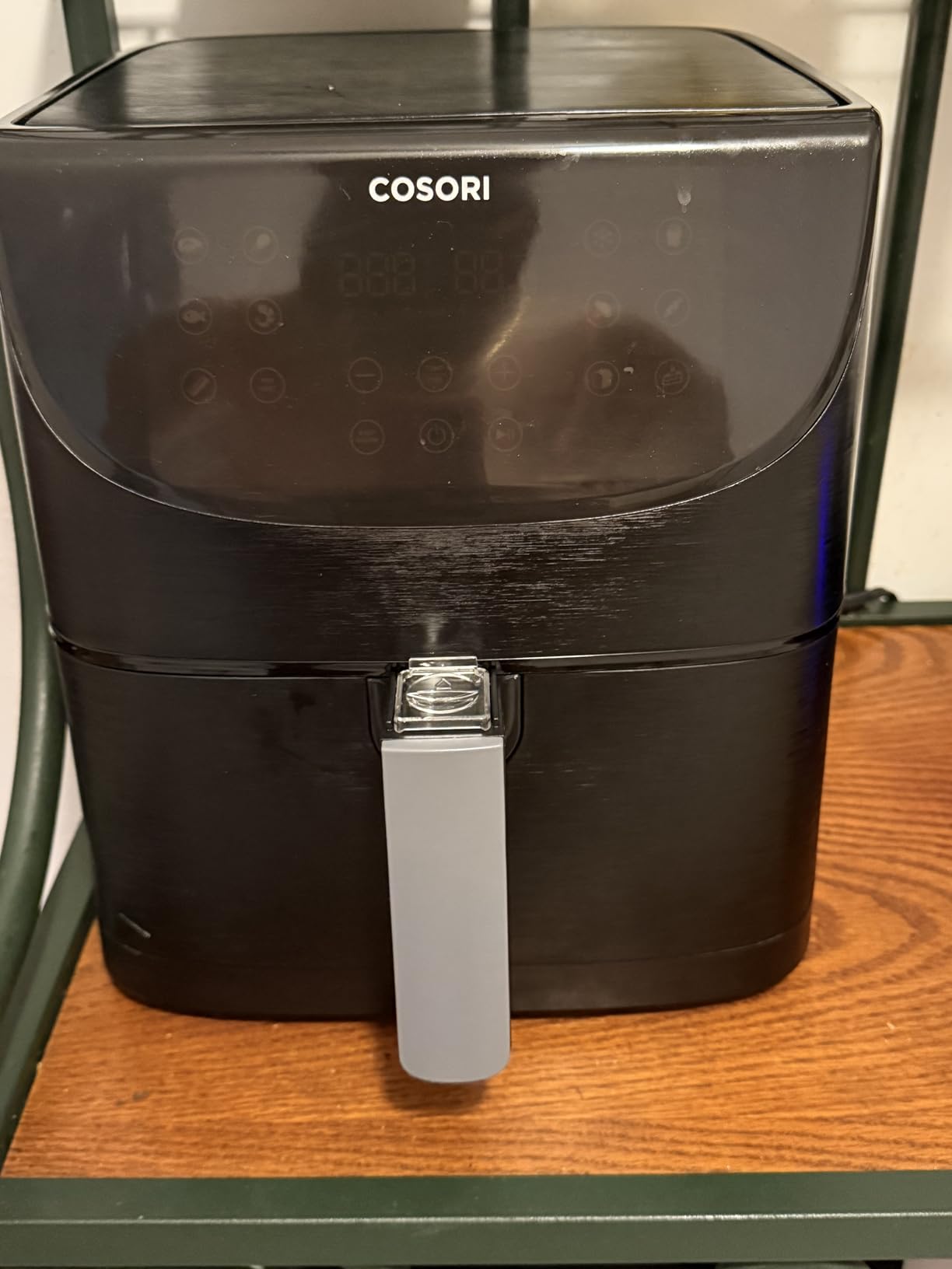 Cosori Pro Gen 2 Air Fryer 5.8QT, 13 One Touch Functions, Dishwasher-Safe Detachable Square Basket, Black customer photo 2
