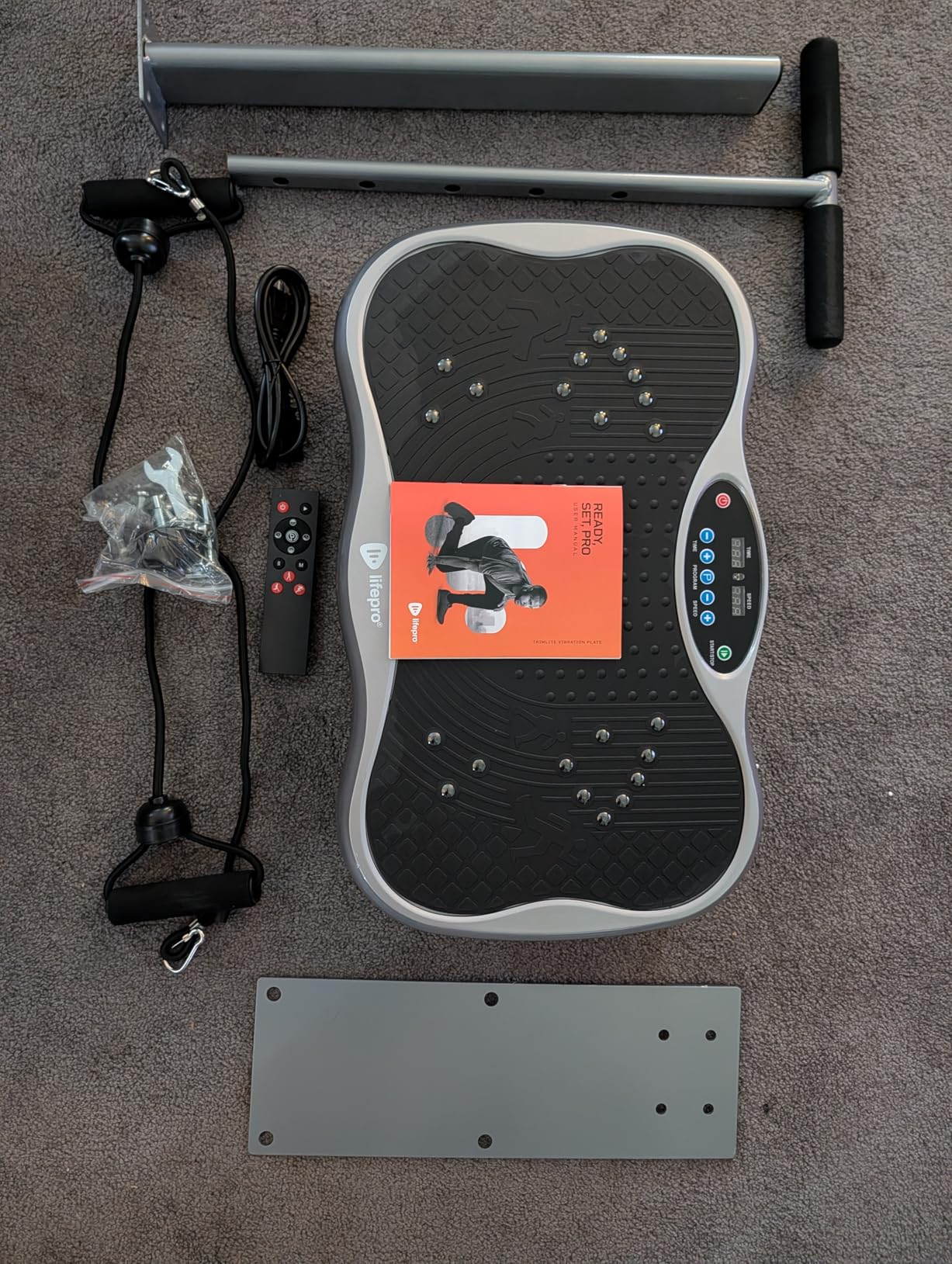 Lifepro TrimLite Vibration Plate with Handles and Magnetic Acupoints customer photo 2