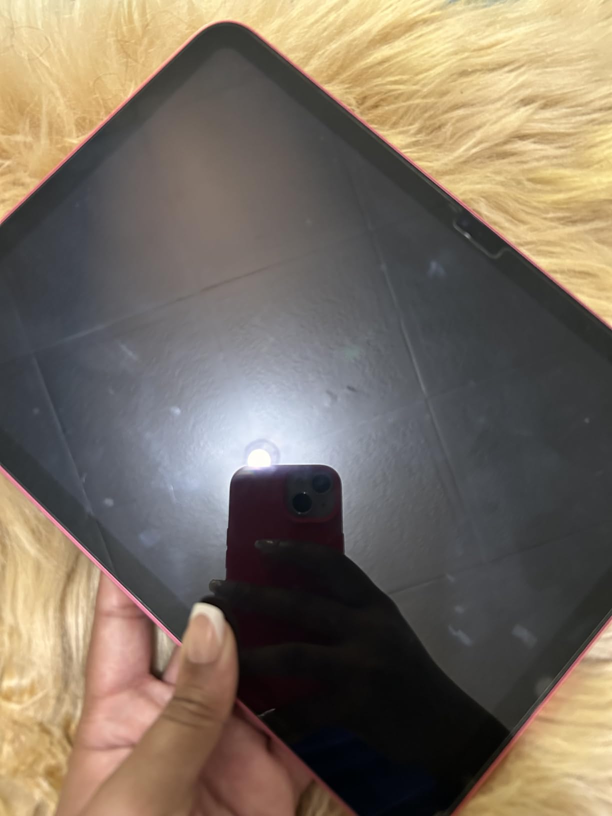 Apple iPad (10th Generation): with A14 Bionic chip, 10.9-inch Liquid Retina Display, 64GB, Wi-Fi 6, 12MP front/12MP Back Camera, Touch ID, All-Day Battery Life - Silver customer photo 2
