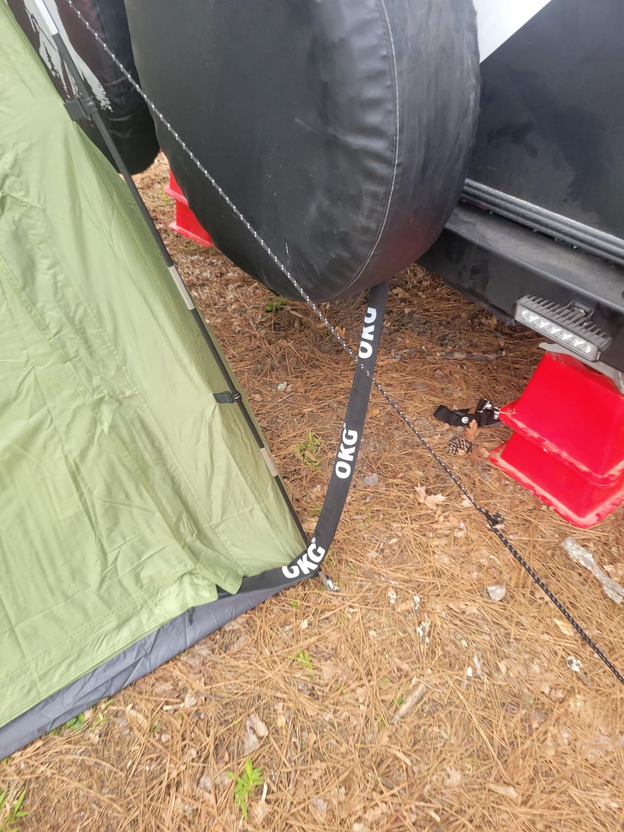 EVER ADVANCED Bike Storage Tent, Portable Bike Shed for 3 Bikes, Storage Sheds with PU4000 mm Water-Resistant for Bicycles, Motorcycles, Lawn Mower, Garden Tools, Lightweight Bike Tent, 6.6'x4'x5.4' customer photo 2