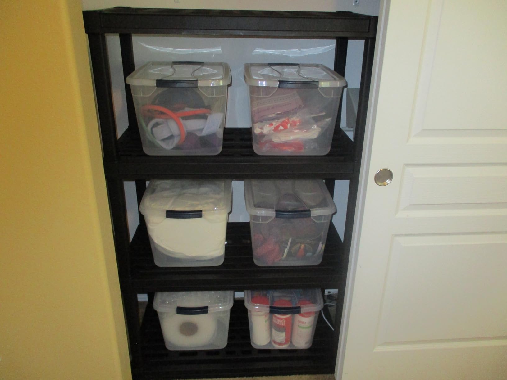 IRIS USA 5-Shelf Heavy Duty Plastic Storage Shelves, 750lb Capacity, 73