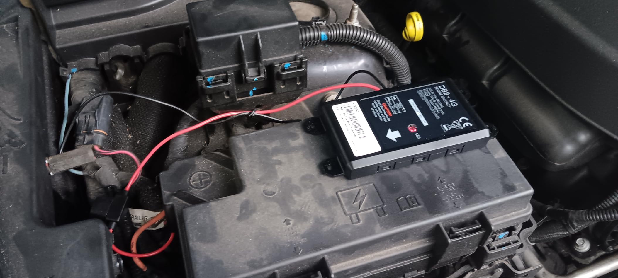 REWIRE SECURITY DB2-4G GPS Tracker for Vehicles - Real-Time Vehicle Tracking Device for Car, Van, Motorhome | Easy Battery Install | Live App Tracking | 4G Fleet Tracking | Low Cost Plan | Free Trial customer photo 1