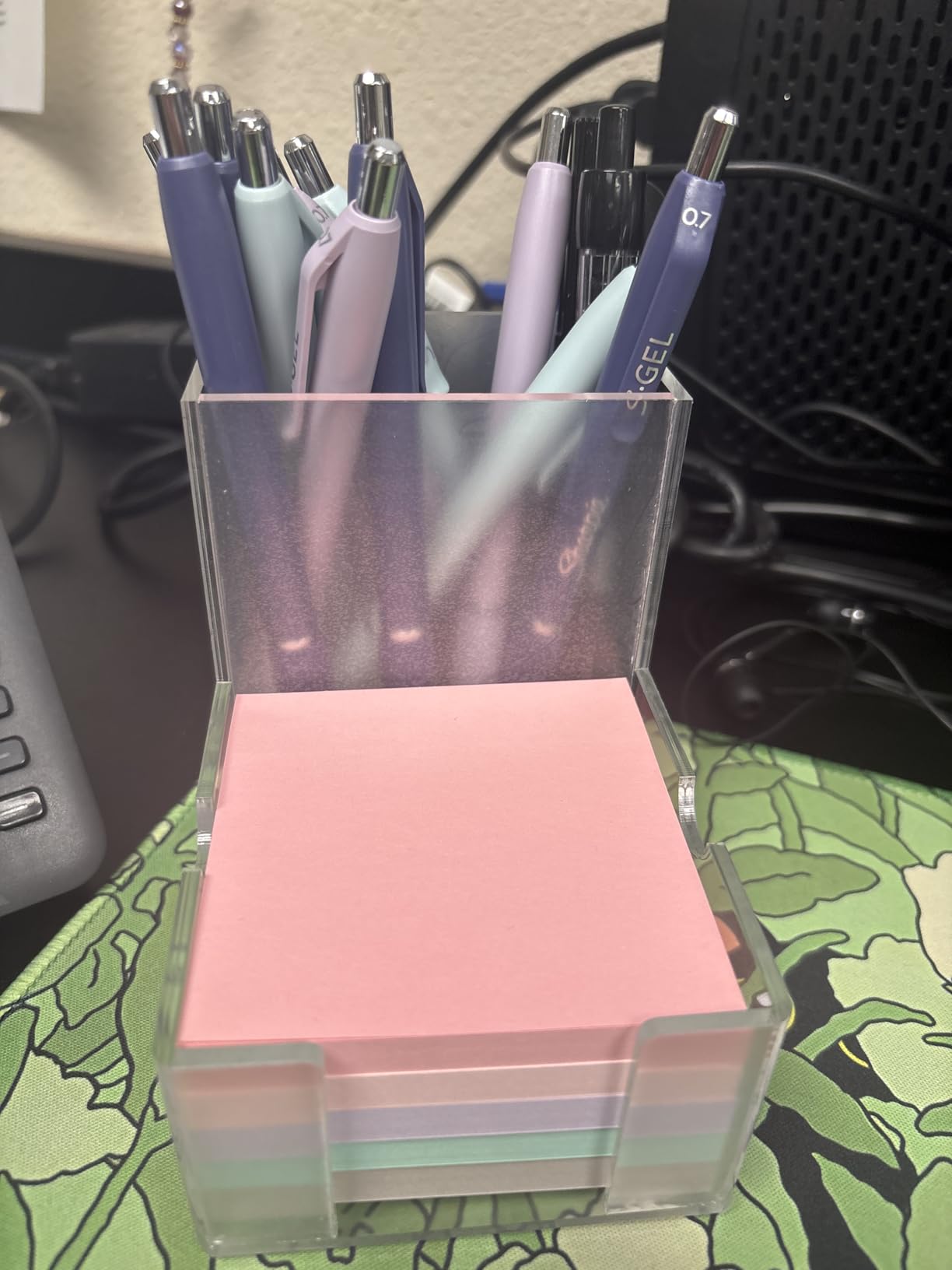 Post-it 100% Recycled Paper Super Sticky Notes, 3 in. x 3 in., 5 Pads, 70 Sheets per Pad, Wanderlust Pastels, Back to School Supplies and Office Products customer photo 2