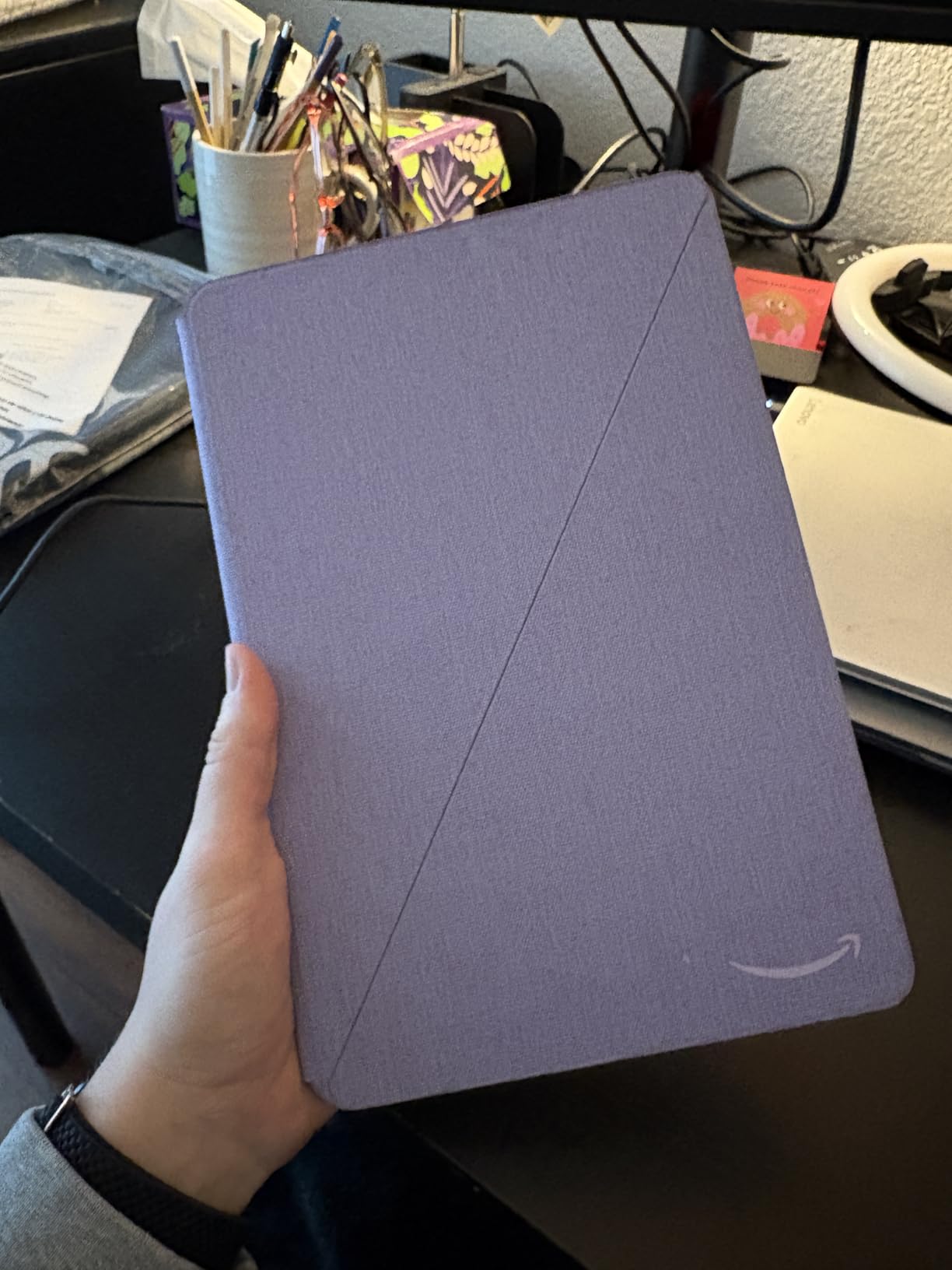 Fire HD 10 Tablet Protective Cover (Only compatible with 13th generation tablet, 2023 release) - Black customer photo 2
