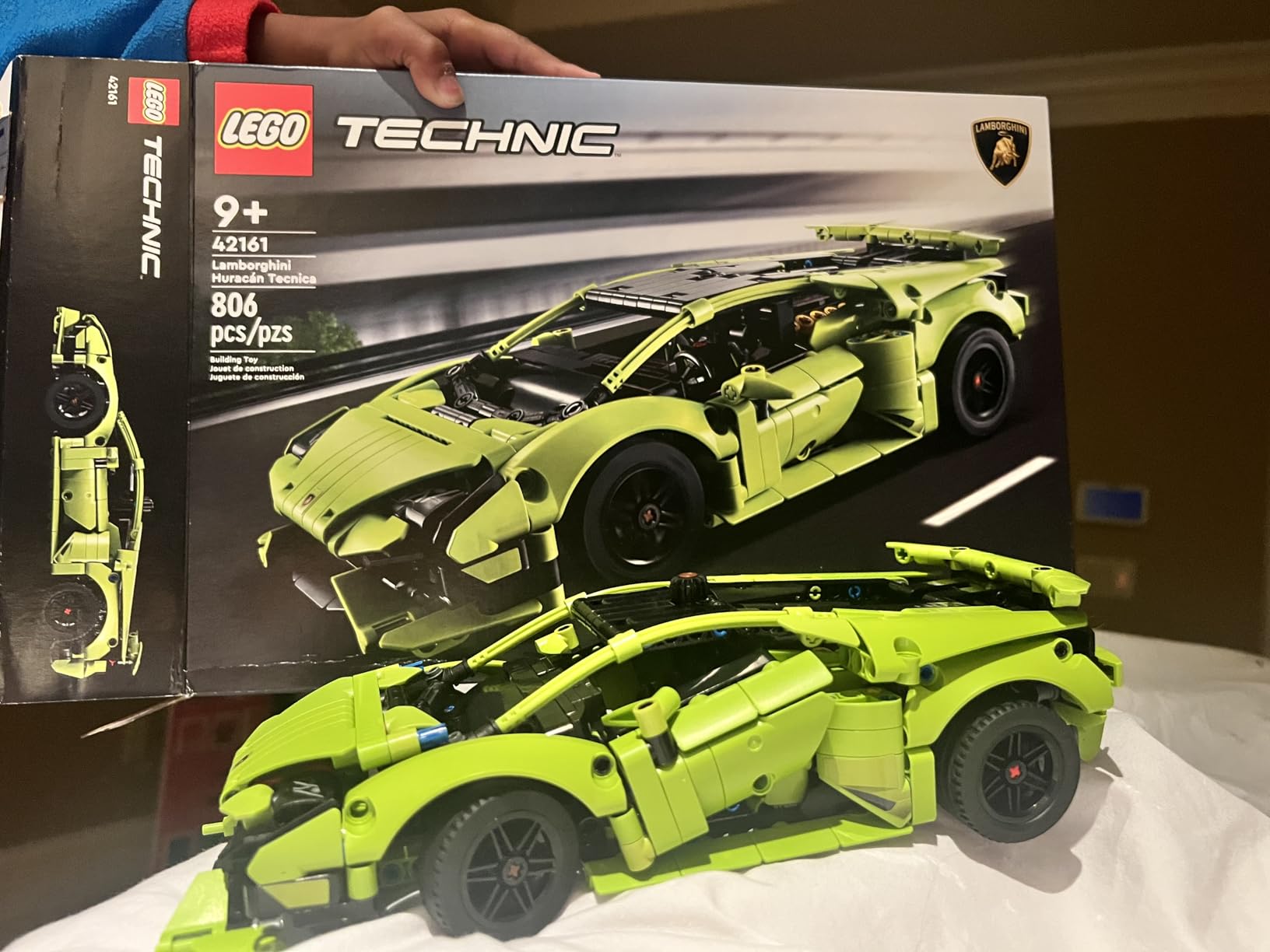 LEGO Technic Lamborghini Huracan Tecnica Advanced Sports Car Building Kit for Kids Ages 9+, 42161 customer photo 2