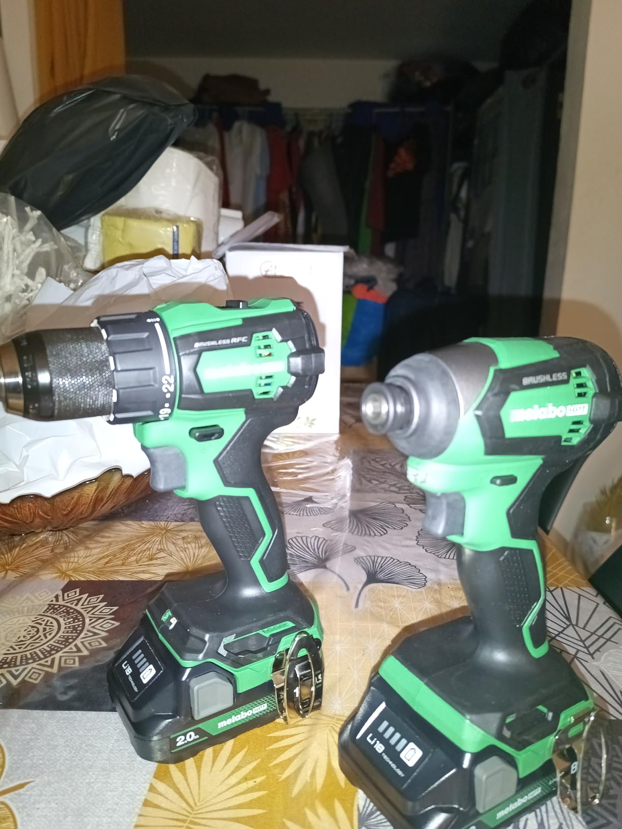 Metabo HPT 18V MultiVolt Cordless Brushless Driver Drill & Impact Driver Combo Kit, 2 Lithium-Ion Batteries and Charger, High Torque, Compact Lightweight Design (KC18DEXQB) customer photo 2