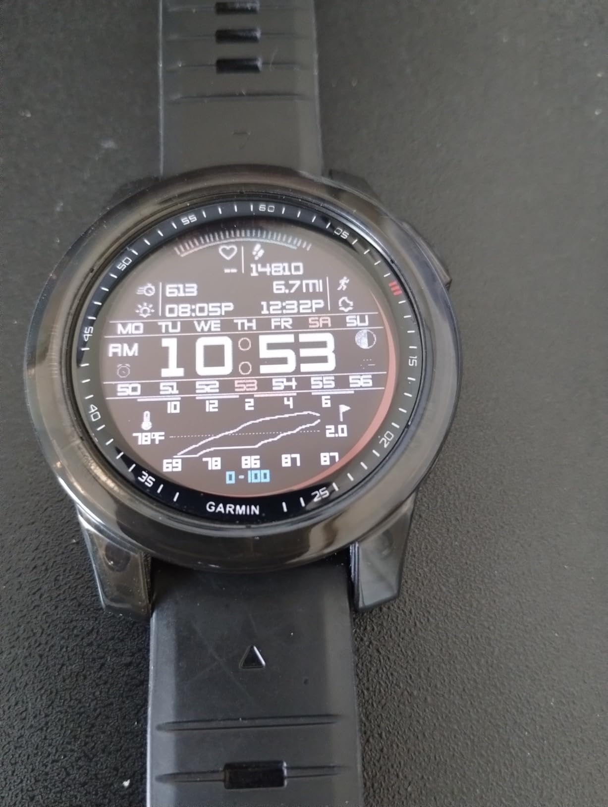 Garmin fenix 7X Pro Solar, Multisport GPS Smartwatch, Built-in Flashlight, Solar Charging Capability, Black customer photo 1