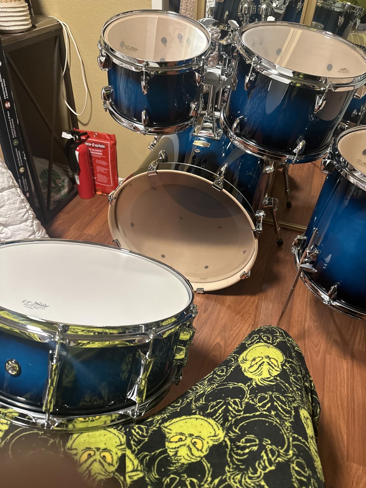 Yamaha Stage Custom Birch 5pc Drum Shell Pack With a 22