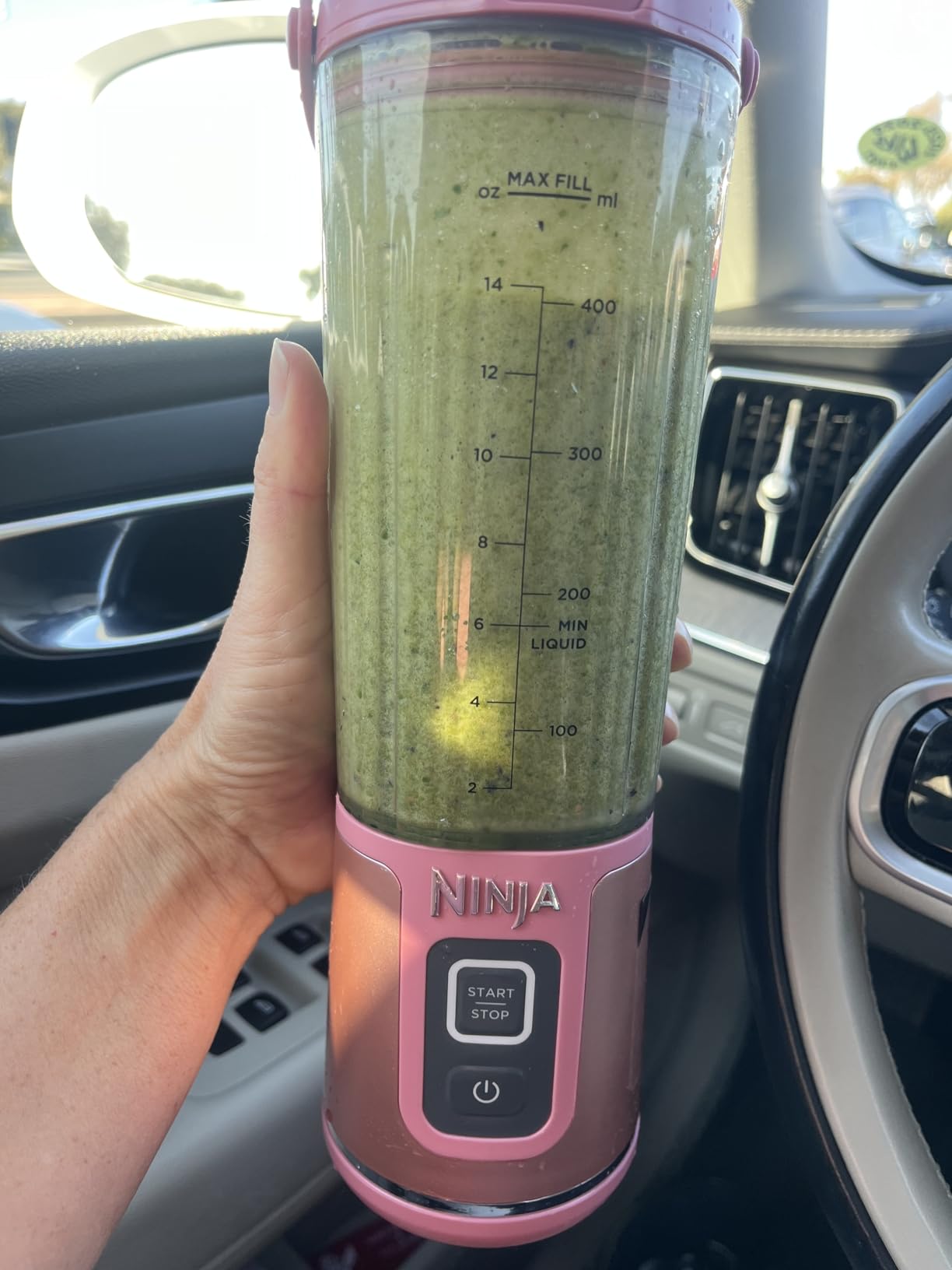 Ninja Blast Portable Blender (BC151BK) - Cordless, 18-oz Vessel, USB-C Rechargeable, Leakproof Lid & Sip Spout customer photo 2
