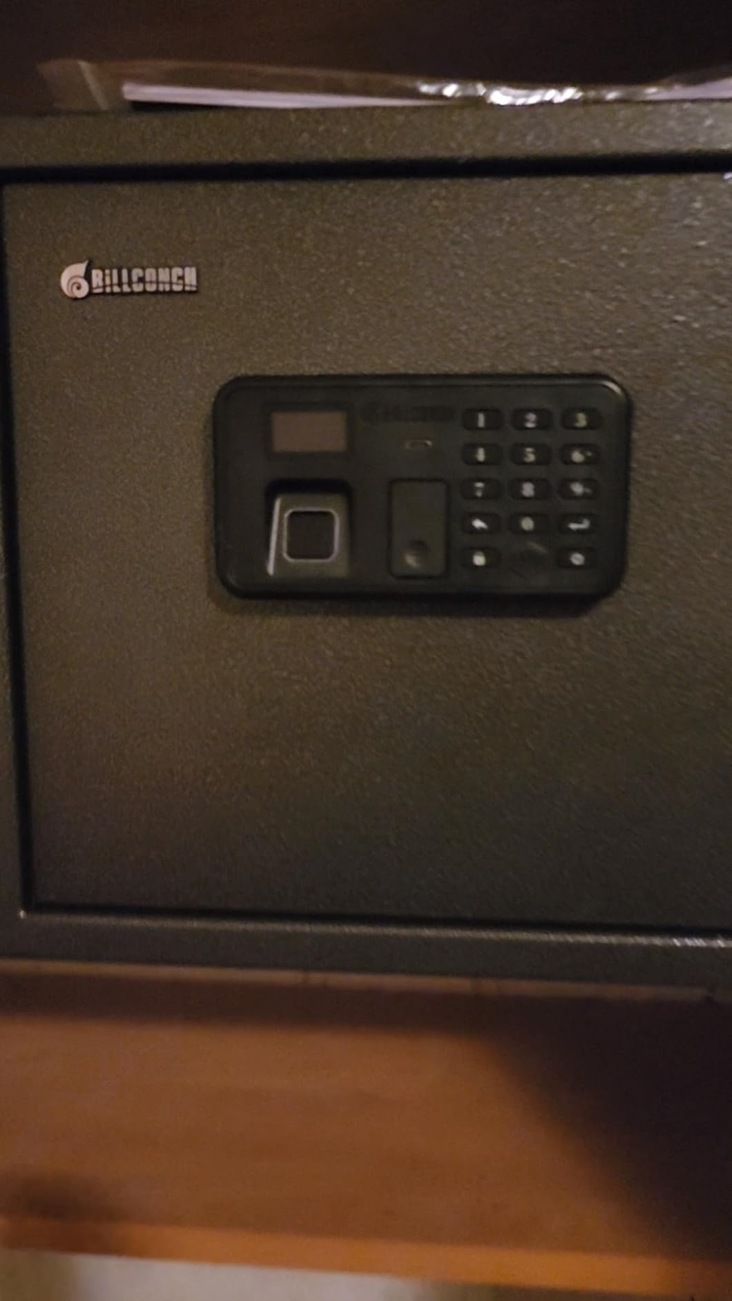 Billconch Smart Gun Safe for Multiple Pistols - Automatic Lock Safe Box with LCD Display/Voice Guide, Quick Access Unlock with Fingerprint/Keypad/Key/App, Biometric Handgun Safe customer photo 2