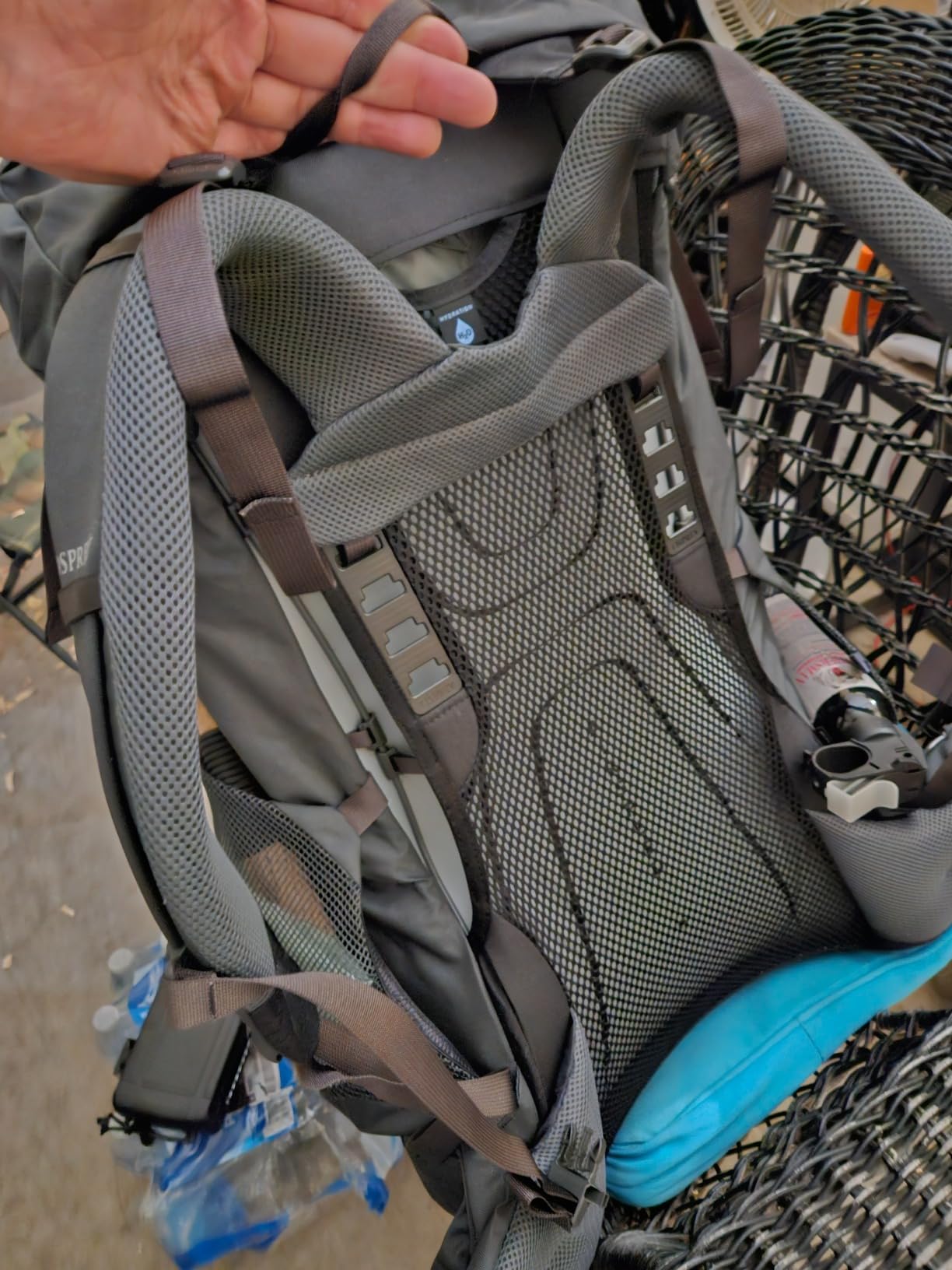 Osprey Rook 65L Men's Backpacking Backpack, Gray OS customer photo 2