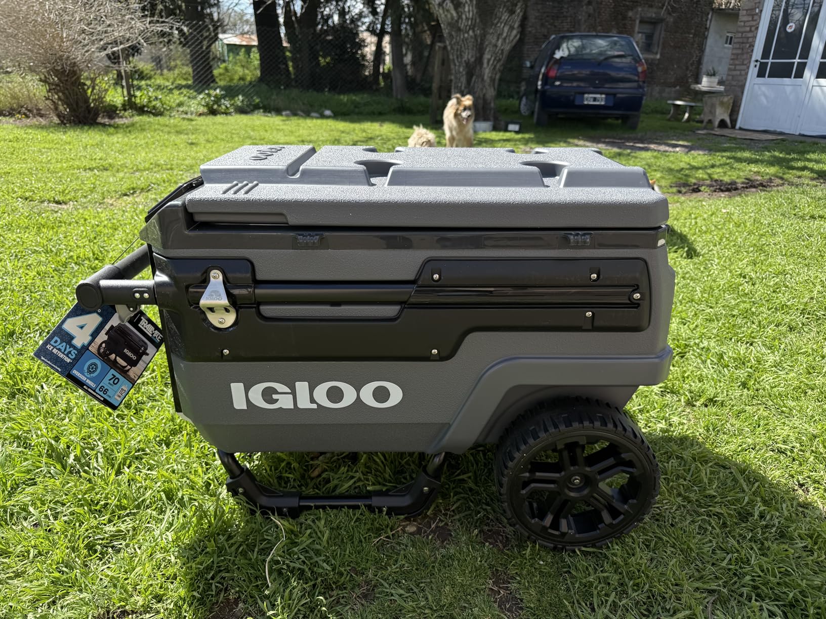Igloo Trailmate Journey 70Qt Wheeled Cooler | Insulated Hard Shell Ice Chest customer photo 2