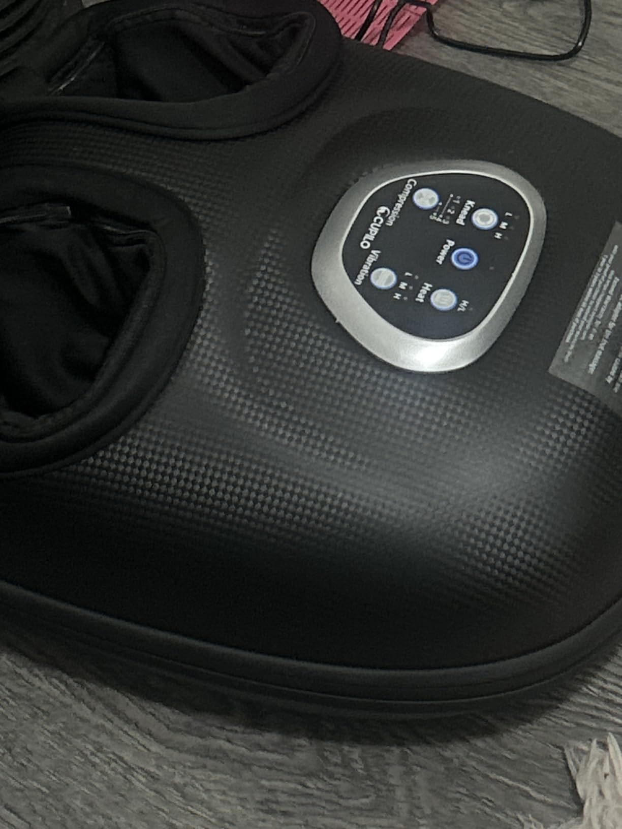 CuPiLo Foot Massager Upgraded FSA Eligible HSA, Birthday Gifts for Women | 5 Levels Compression & Vibration Massage for Plantar Fasciitis Relief, Heat & 3 Kneading, NTC Temperature Control customer photo 1