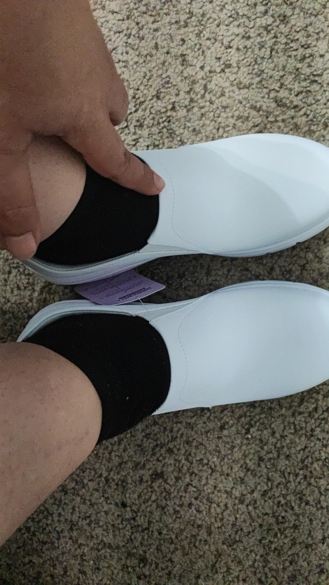 Hawkwell Women's Slip On Lightweight Slip Resistant Comfort Nursing Shoes customer photo 1