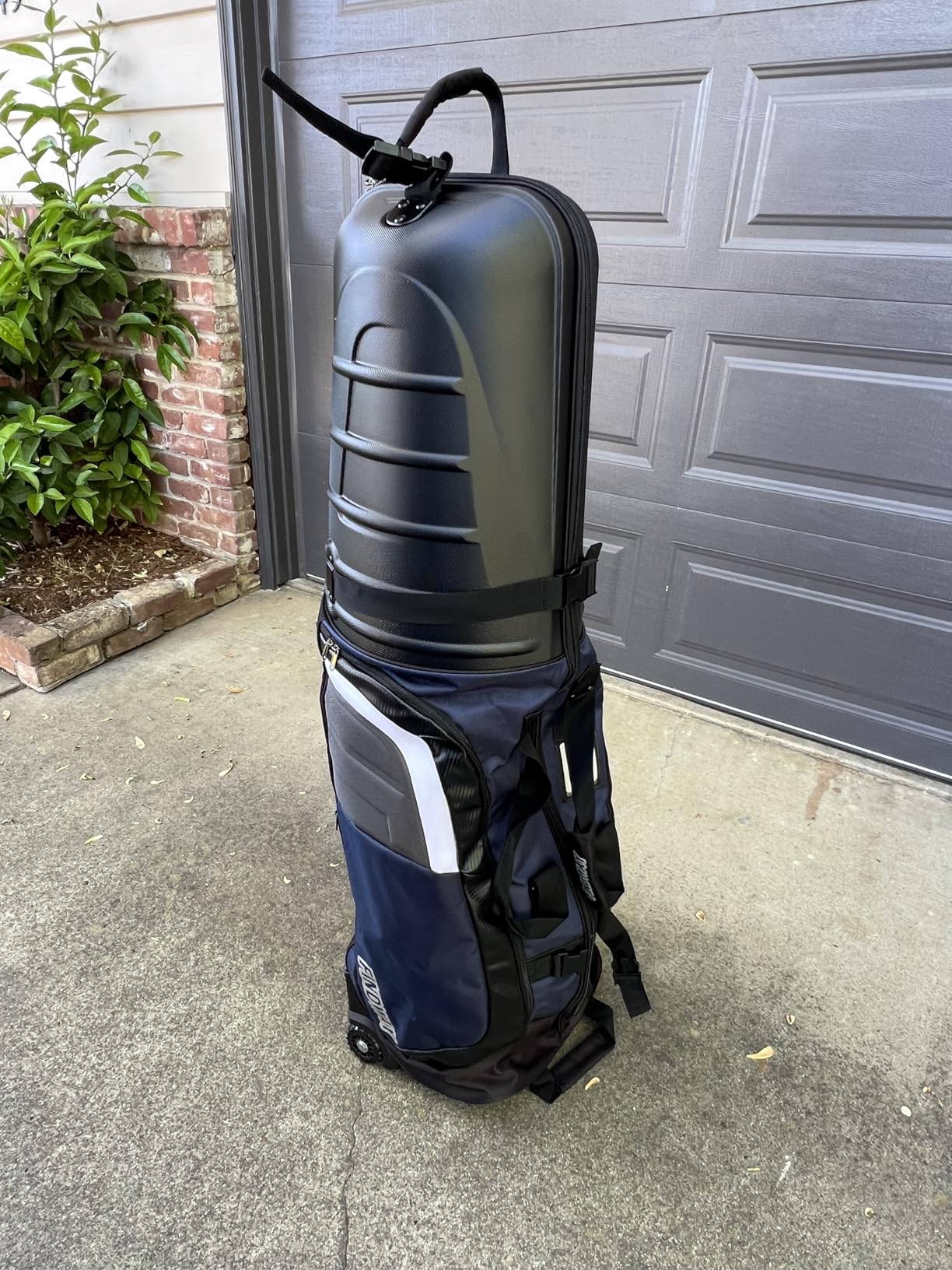 findway Golf Travel Bags for Airlines with Wheels and ABS Hard Case Top, Protect Your Clubs, Waterproof 1680D Oxford Fabric and Oversize Tank Wheels, Lightweight and Easy to Maneuver customer photo 2