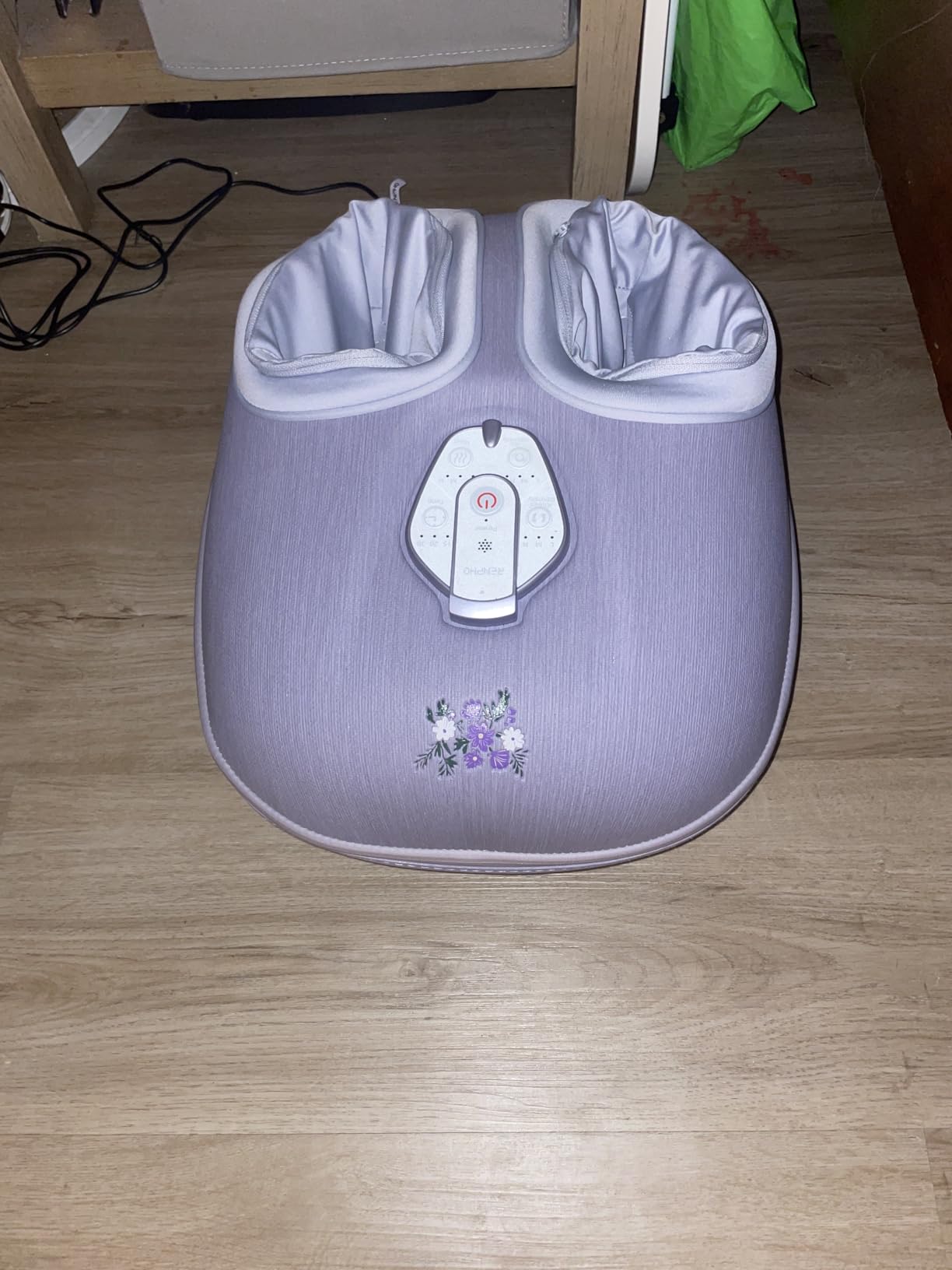 RENPHO Foot Massager with Heat, Birthday Gifts for Women, FSA Eligible HSA | Exclusive Pressure Monitoring Tech, Cordless Remote, 3 Heat & Compression Levels, NTC Temperature Control Tech, Up to Size 12 customer photo 2