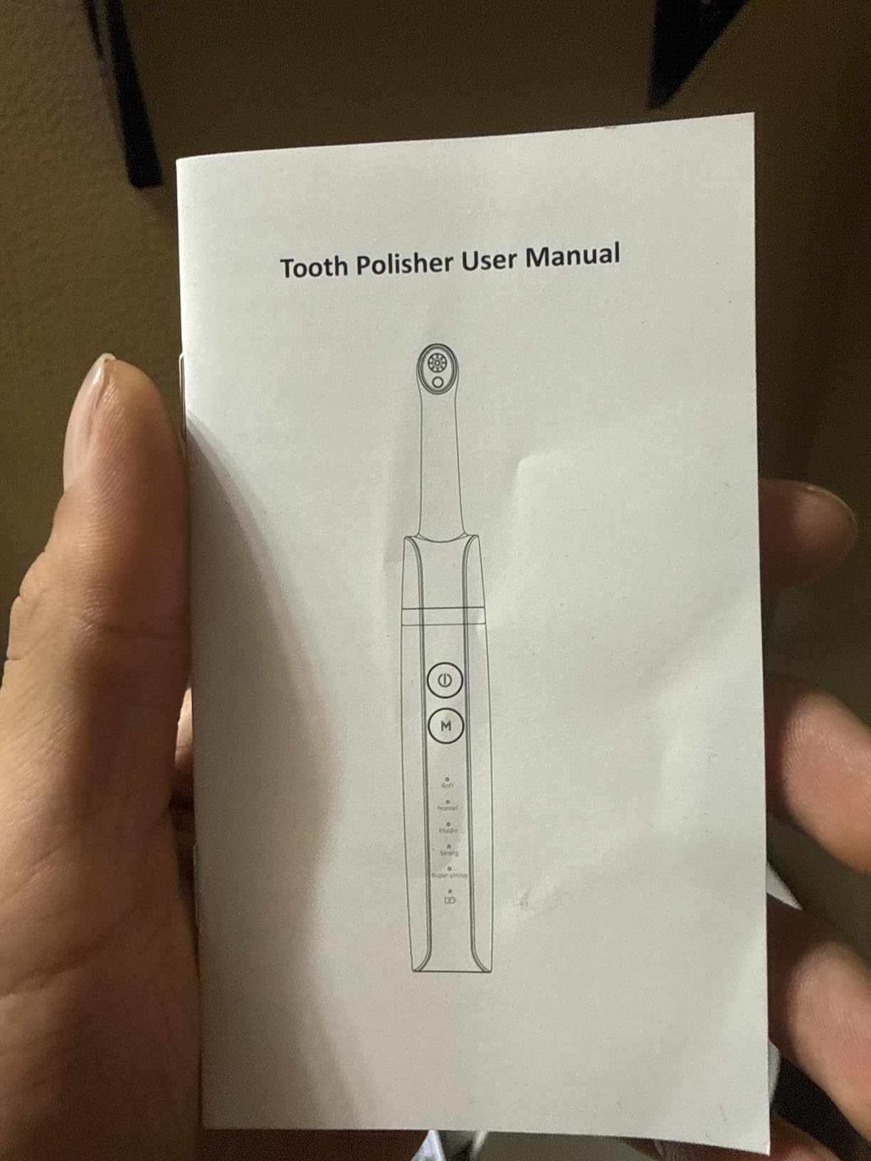 Tooth Polisher, Teeth Polishing Kit for Daily Cleaning, Polishing Then Whitening of Tooth (Professional Toothpaste Include), USB Rechargeable Dental Polisher with LED Light, 6 Heads, 5 Speed Modes customer photo 2