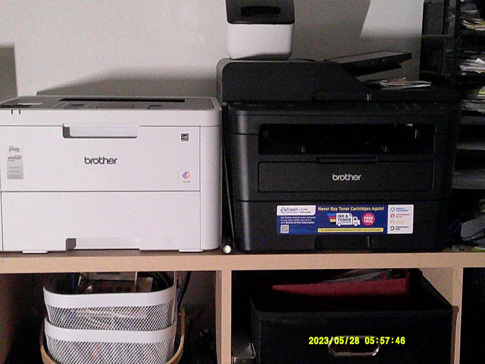 Brother Color Laser Printer with Wireless Printing Fast 19 PPM Output, Duplex Feature, Mobile Device Compatible, 250-Sheet Paper Tray for Professional Home Office Printing (HL-L3220CDW) customer photo 1