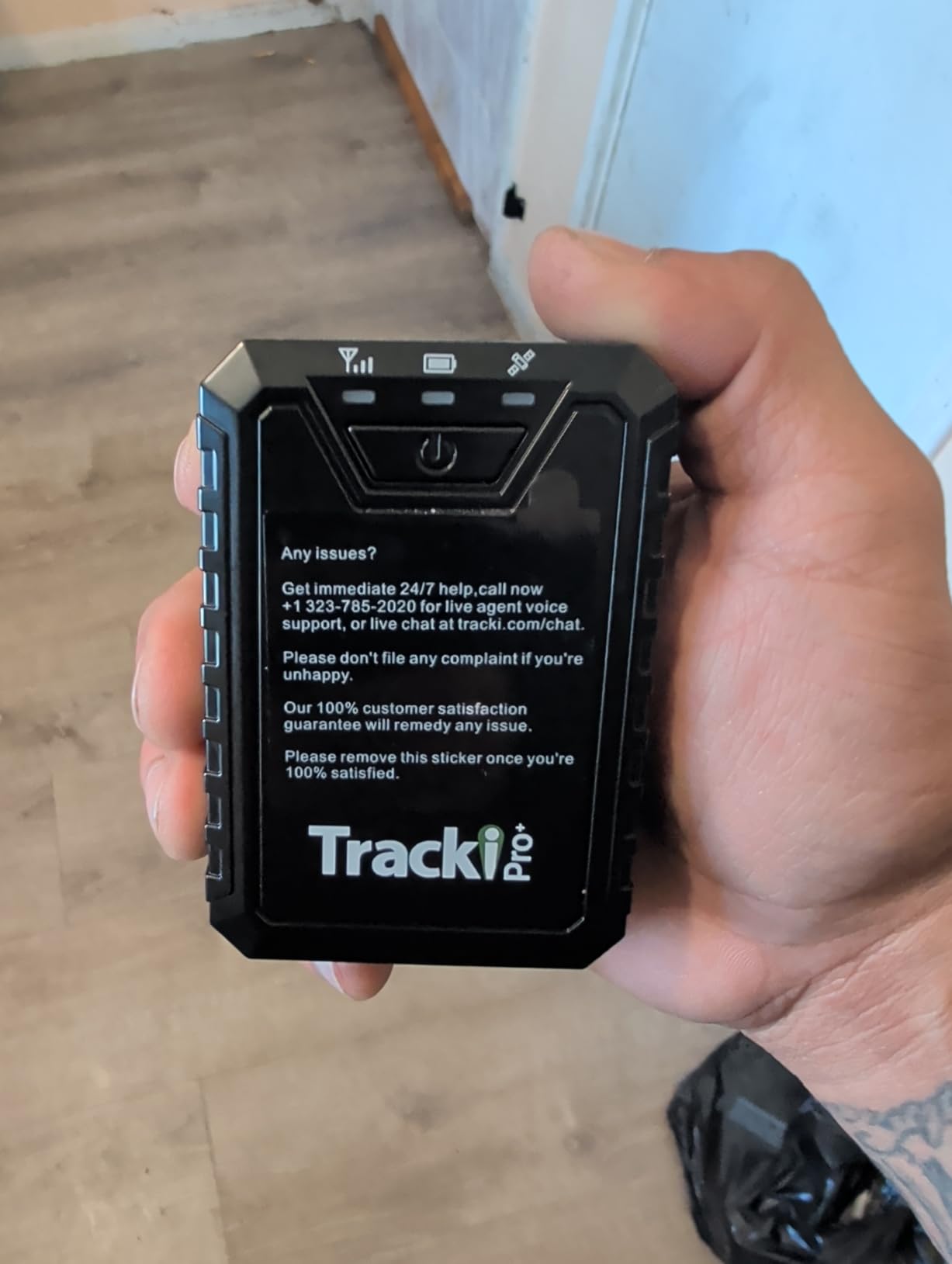 Tracki Pro GPS Tracker for Vehicles, Subscription Required, Cancel Anytime - Track Cars & Assets for Months - Hidden GPS Tracker for Car with 4G LTE, Strong Magnet, Weatherproof Build & Smart Alerts customer photo 1