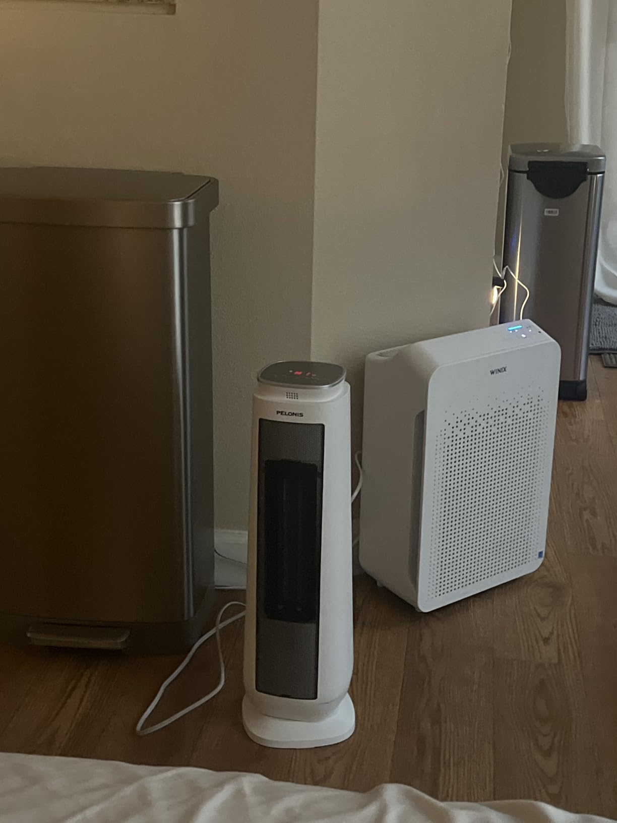 PELONIS Oscillating Ceramic Tower Indoor Space Heater for Home with Oscillation, Programmable Thermostat and ECO Mode, 12H Timer and Remote Control, Safety Protection, 23 Inches, 1500W, PHF15RSAPH23 customer photo 1