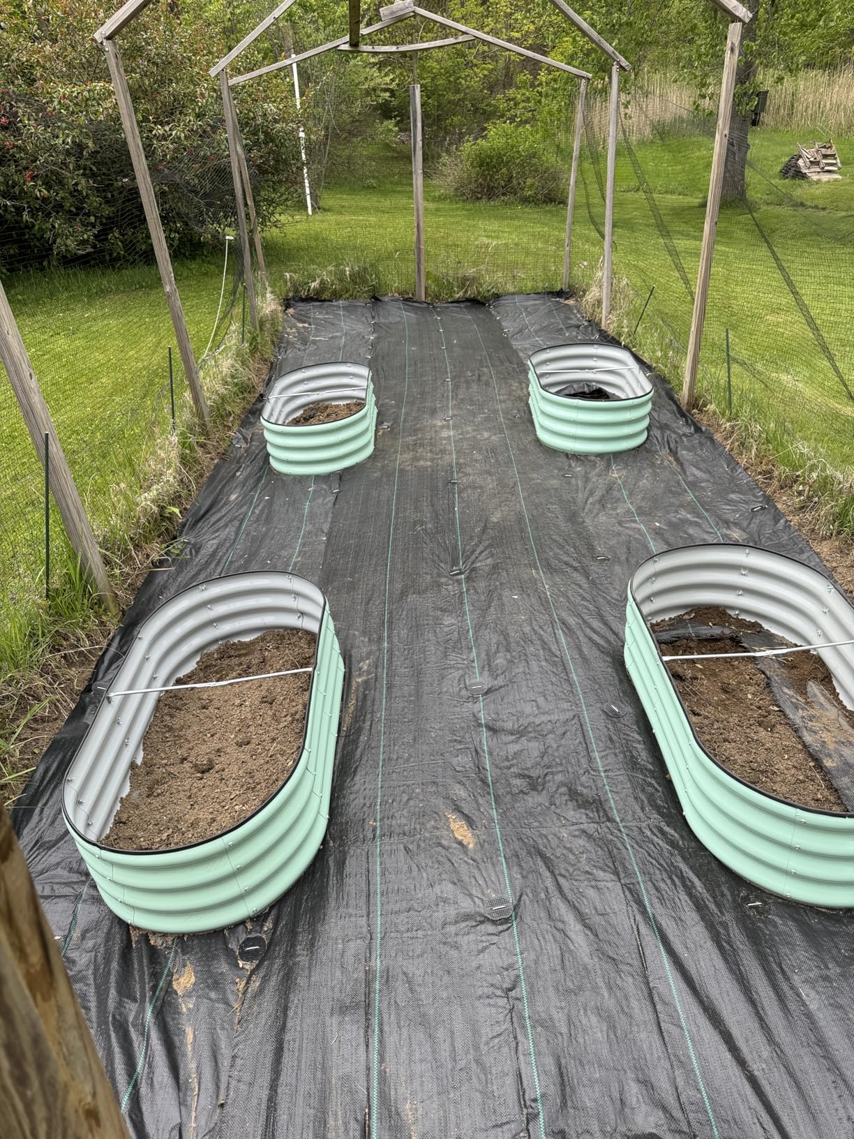 SnugNiture Raised Garden Bed Outdoor 4x2x1ft, 2 Pack customer photo 2