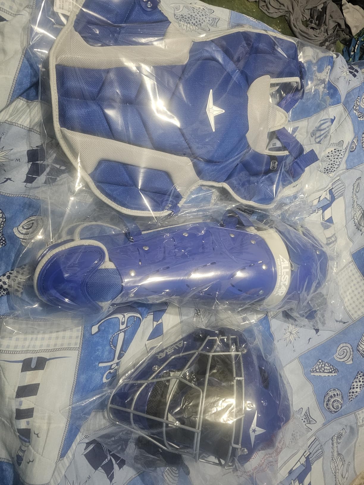 All-Star Top Star Series Baseball Catching Equipment Kit, Meets NOCSAE Standard customer photo 1
