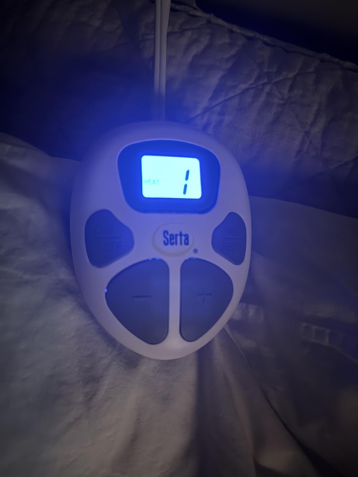 Serta Heated Mattress Pad with Deep Pocket & Dual Controller Queen | Electric Mattress Pad with Soft Surface, 10 Heat Settings & Auto Shut Off, Fits Up to 17