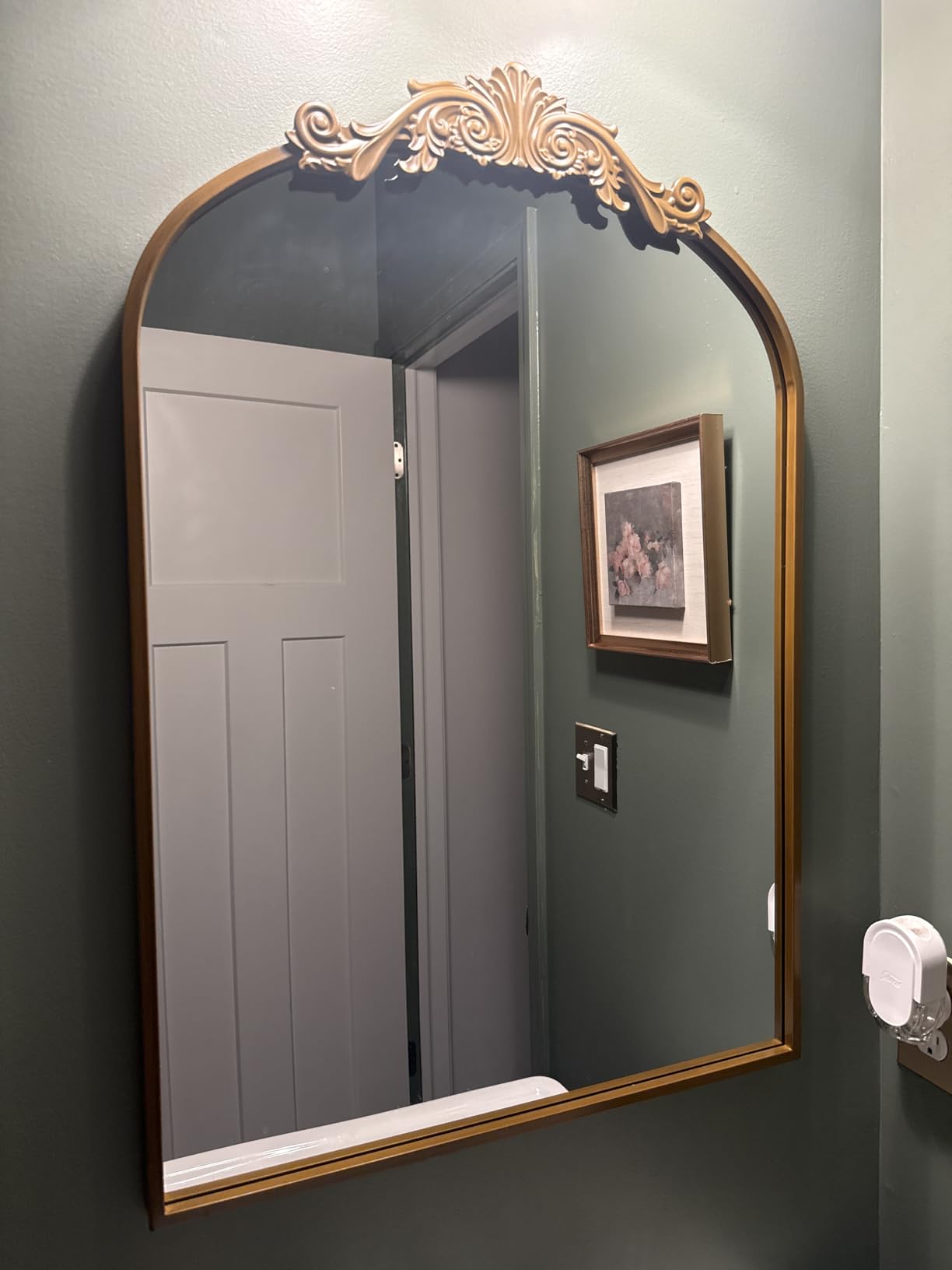 Dewfig Arched Full Length Mirror, 76
