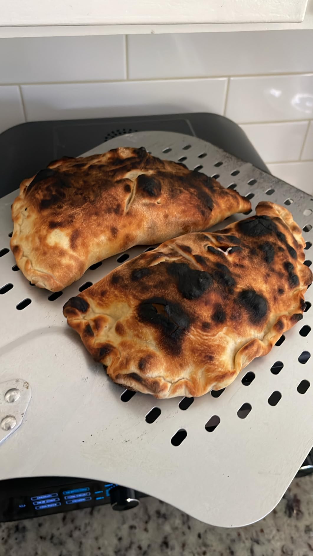 CHEFMAN Indoor Pizza Oven - Makes 12 Inch Pizzas in Minutes, Heats up to 800F - Countertop Electric Pizza Maker with 5 Touchscreen Presets, Pizza Stone and Peel Included - Stainless Steel customer photo 1