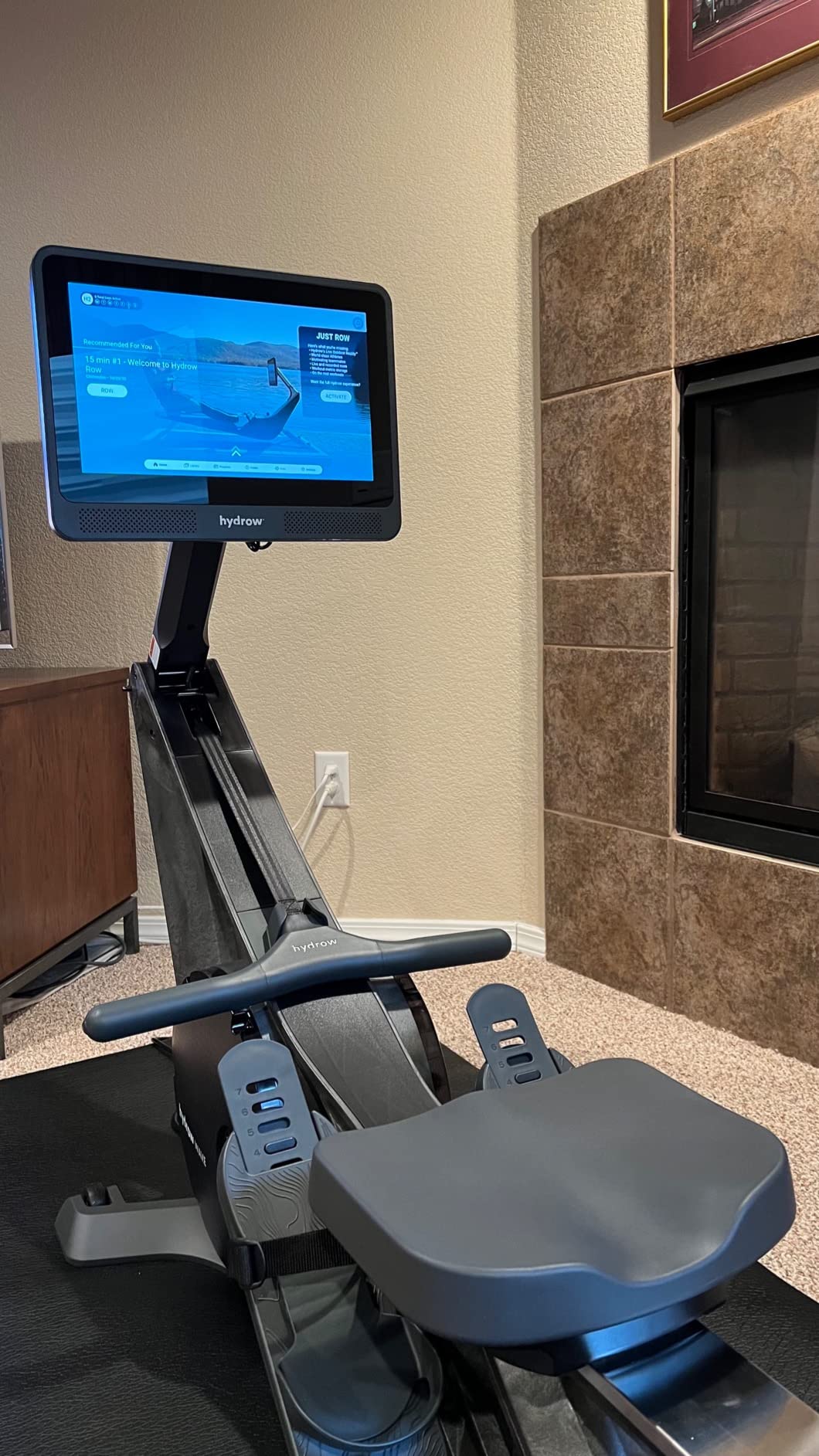Hydrow Wave Rowing Machine with 16