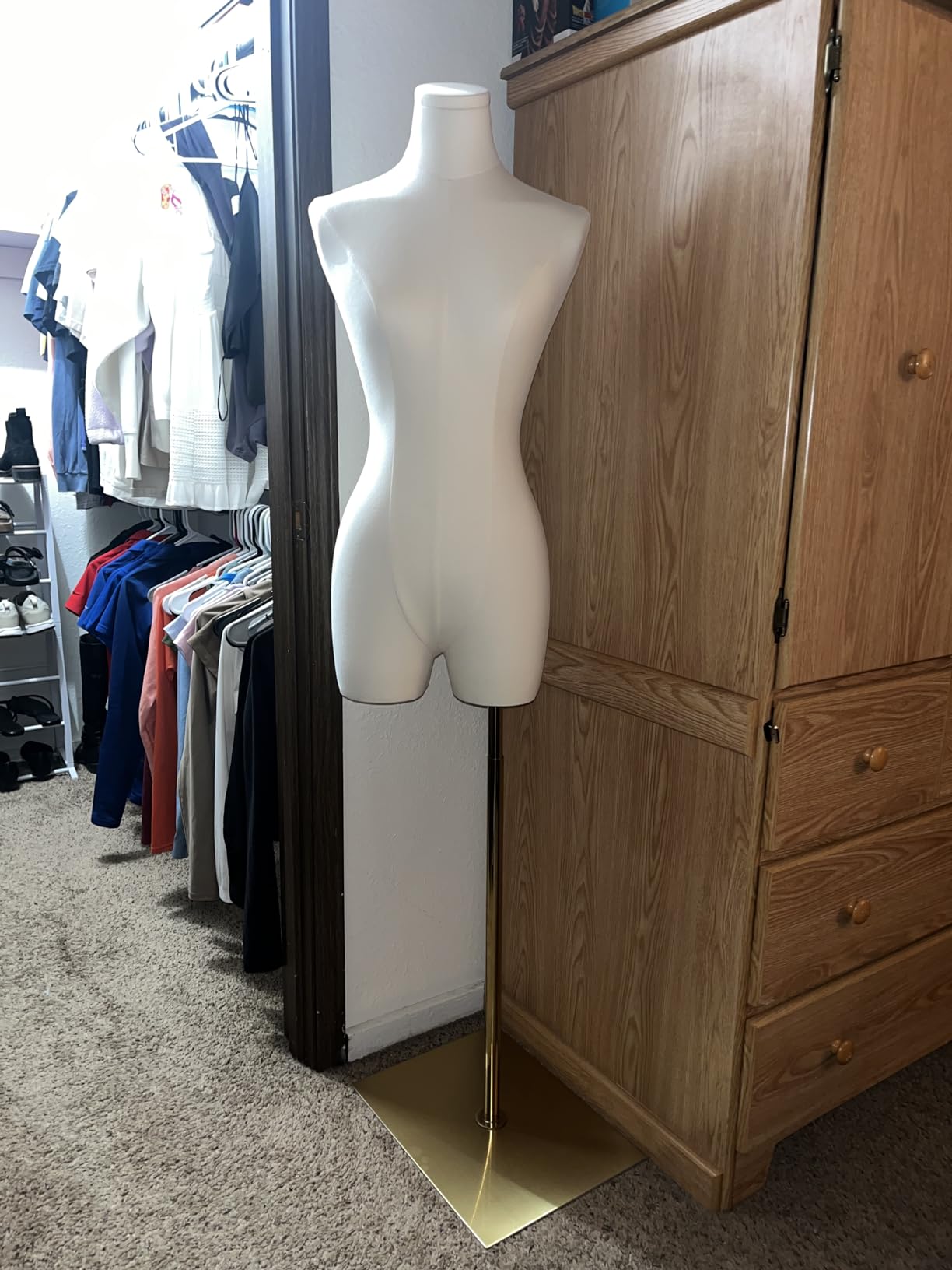 Female Mannequin Dress Form Torso, 47