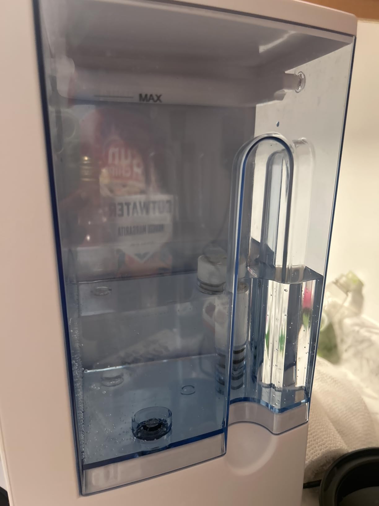 Bluevua RO100ROPOT Countertop Reverse Osmosis Water Filter System, Portable RO Filtration with Remineralization, No Installation, WQA Certified - ROPOT-UV, 6-Stage RO customer photo 2