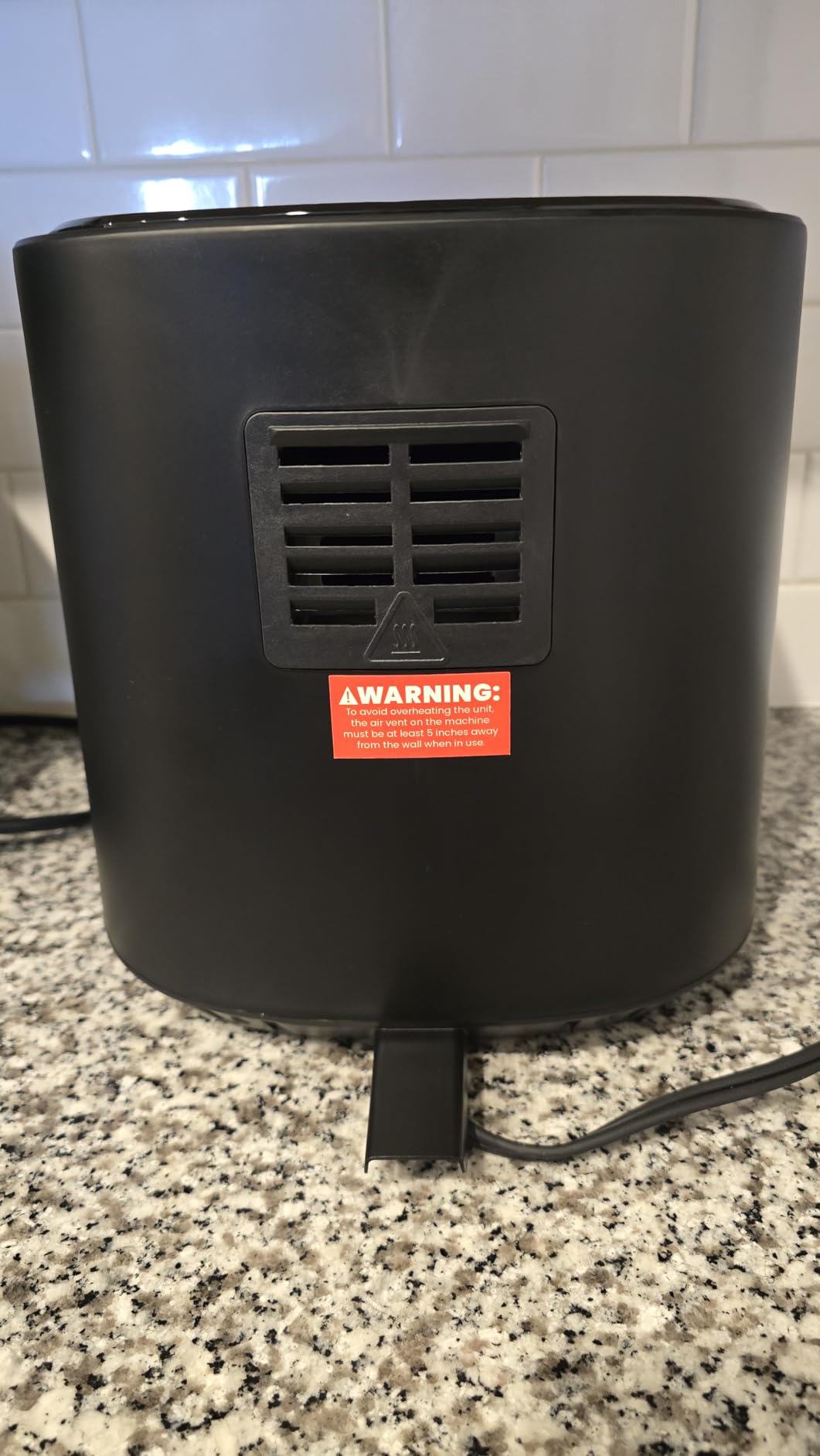 Cosori Air Fryer 4 QT Compact, Hi-Fry Technology, Touchscreen Controls with 4 Presets, Black customer photo 1